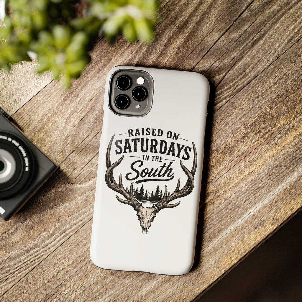 The Spreads Runs Deep In The Woods Phone Case-(white)
