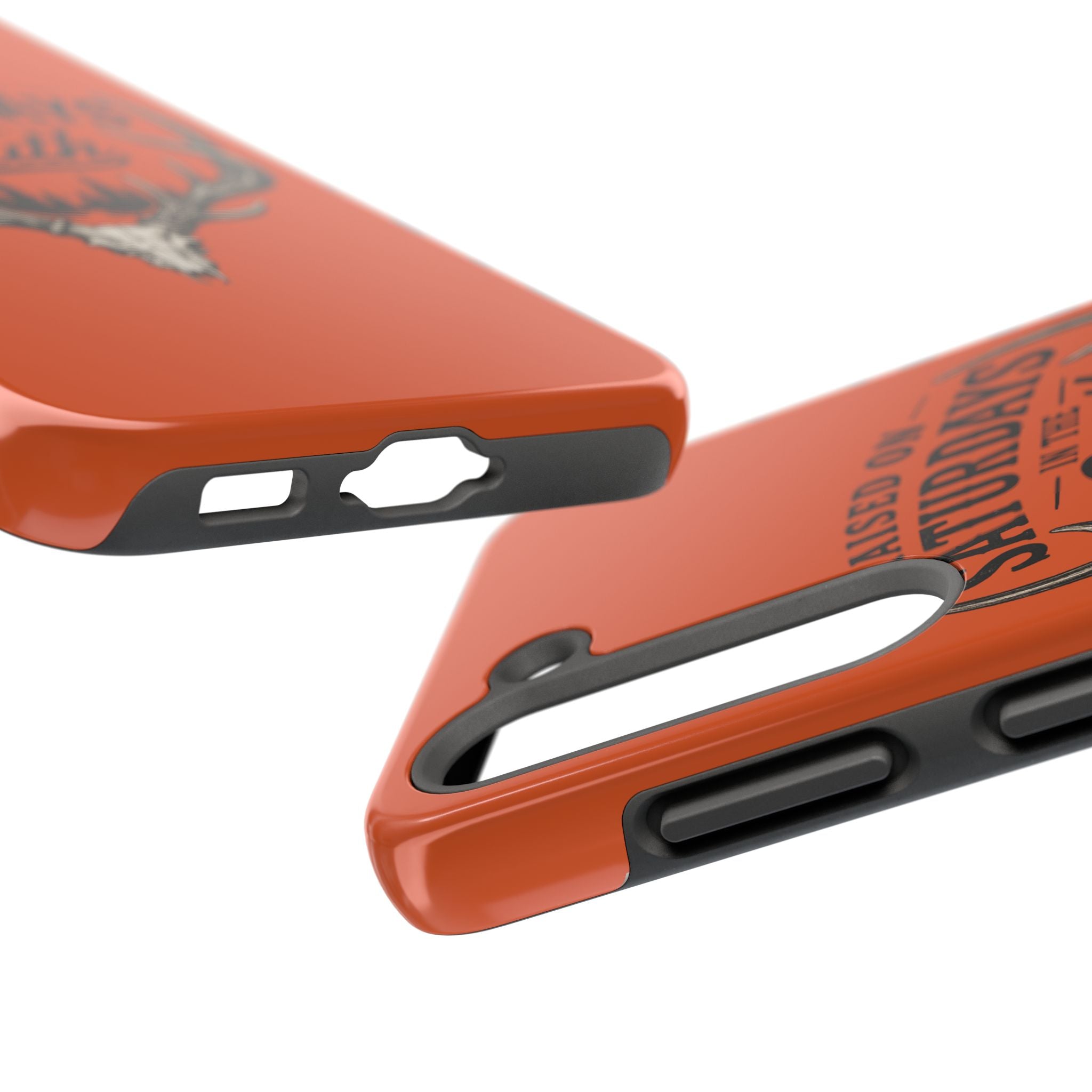 Raised On Saturdays In The South Phone Case-Spread Runs Deep In The Woods-(orange)