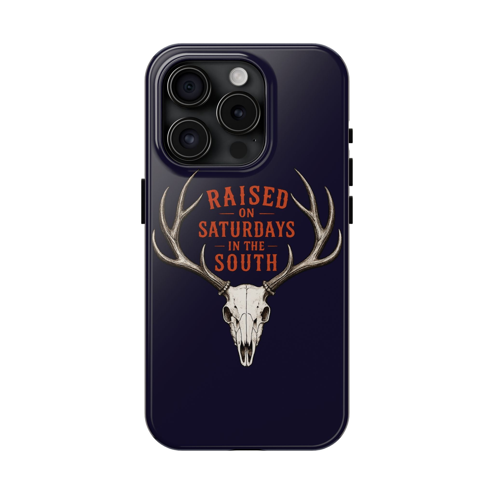 The Spreads Runs Deep In The Woods Phone Case-(blue)