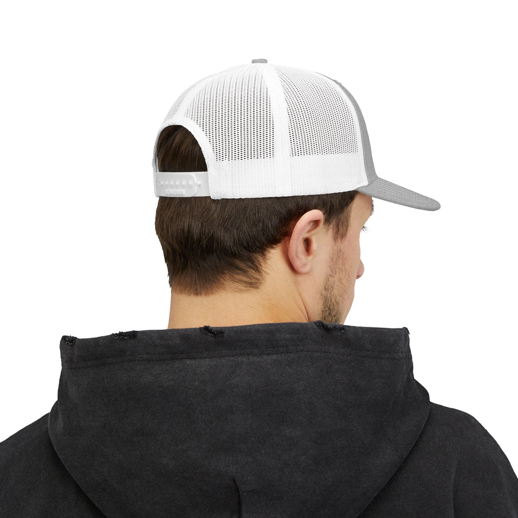 Trucker Cap Snapback — "Hooked on Saturdays" Fishing hat