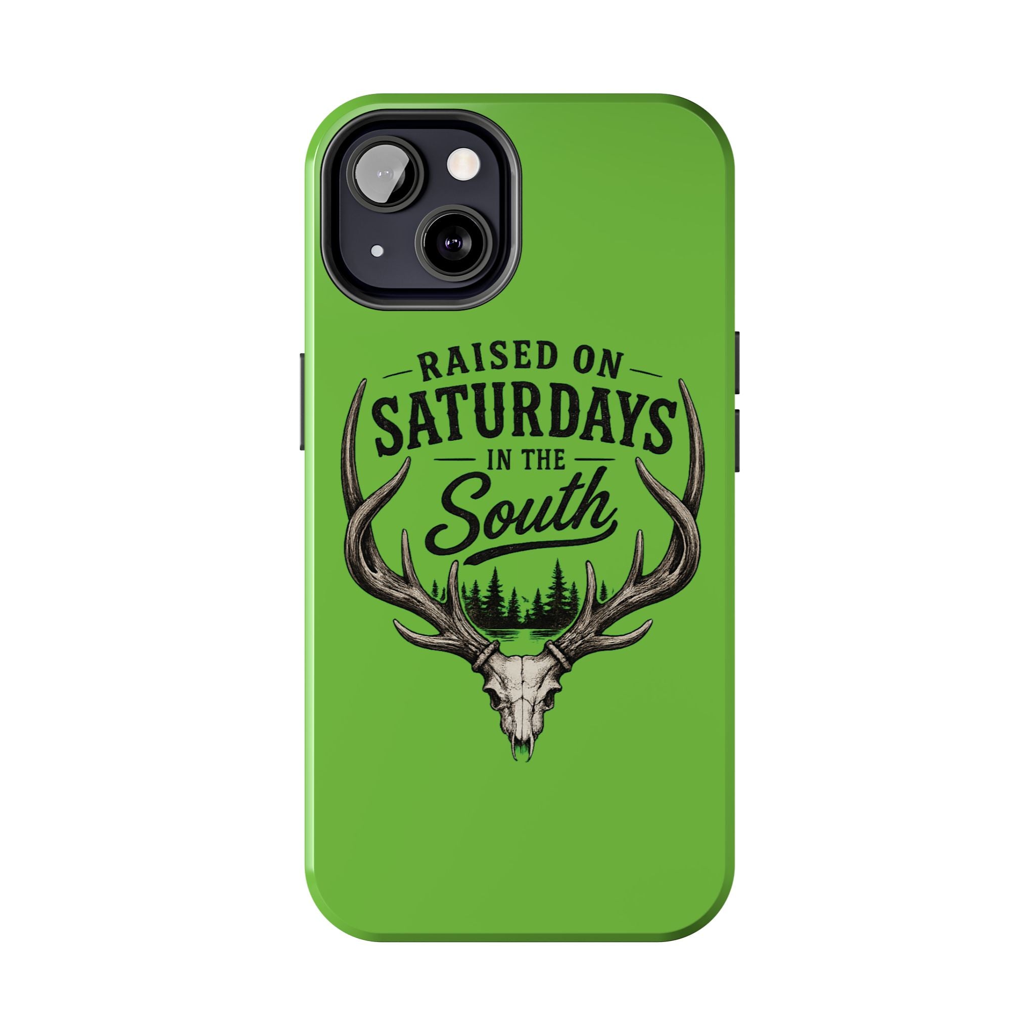 The Spread Runs Deep In The Woods phone case-(green)