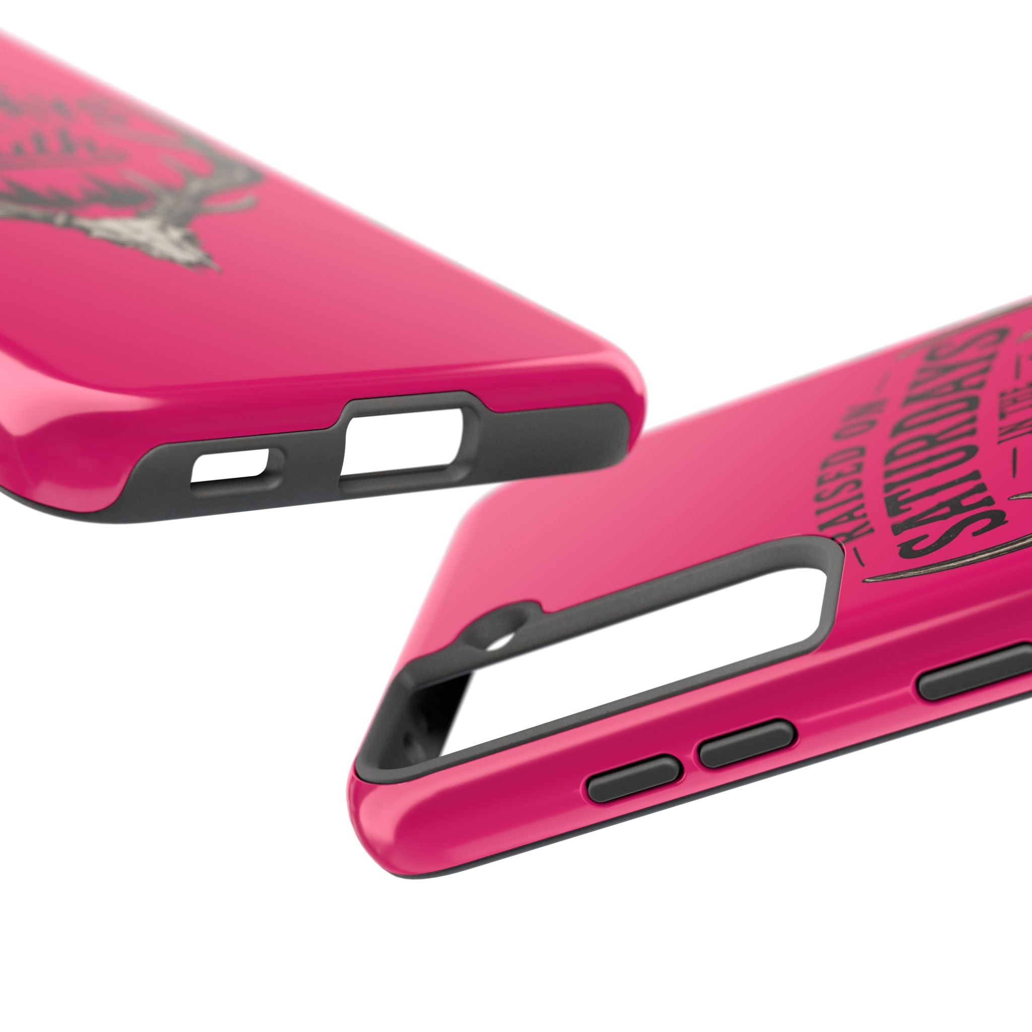 The Spreads Runs Deep In The Woods Phone Case-(pink)