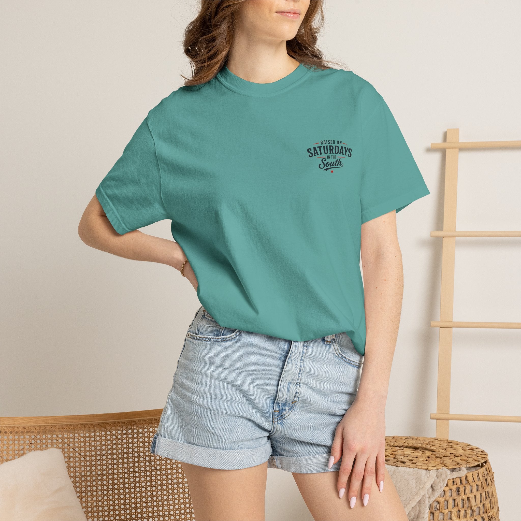 Raised On Saturdays In The South T-Shirt — Beachin It On Summer Saturdays