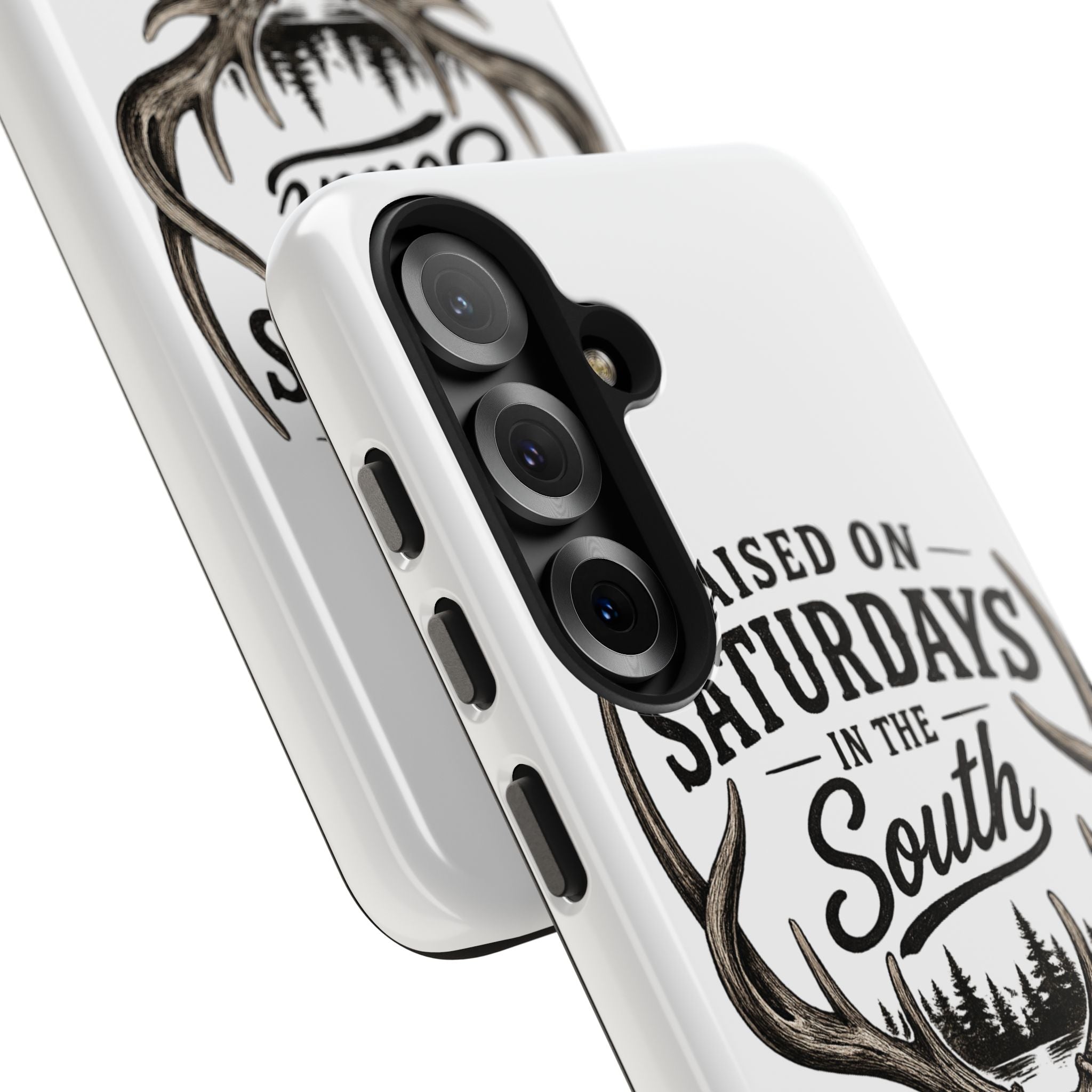 The Spreads Runs Deep In The Woods Phone Case-(white)