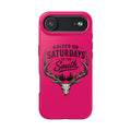 The Spreads Runs Deep In The Woods Phone Case-(pink)