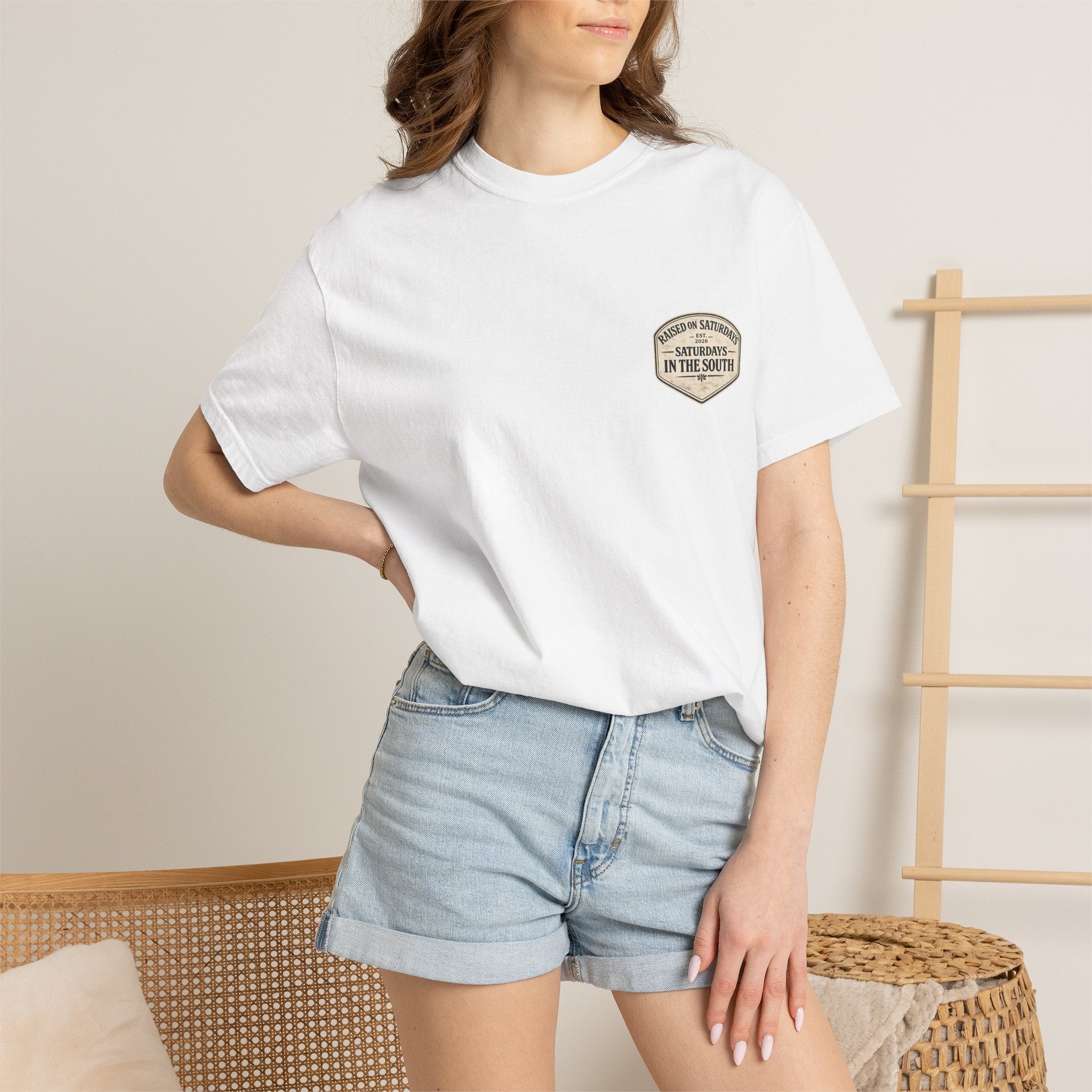 Raised On Saturdays In The South Classic T-Shirt - Duck Season