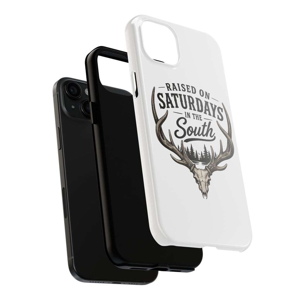 The Spreads Runs Deep In The Woods Phone Case-(white)