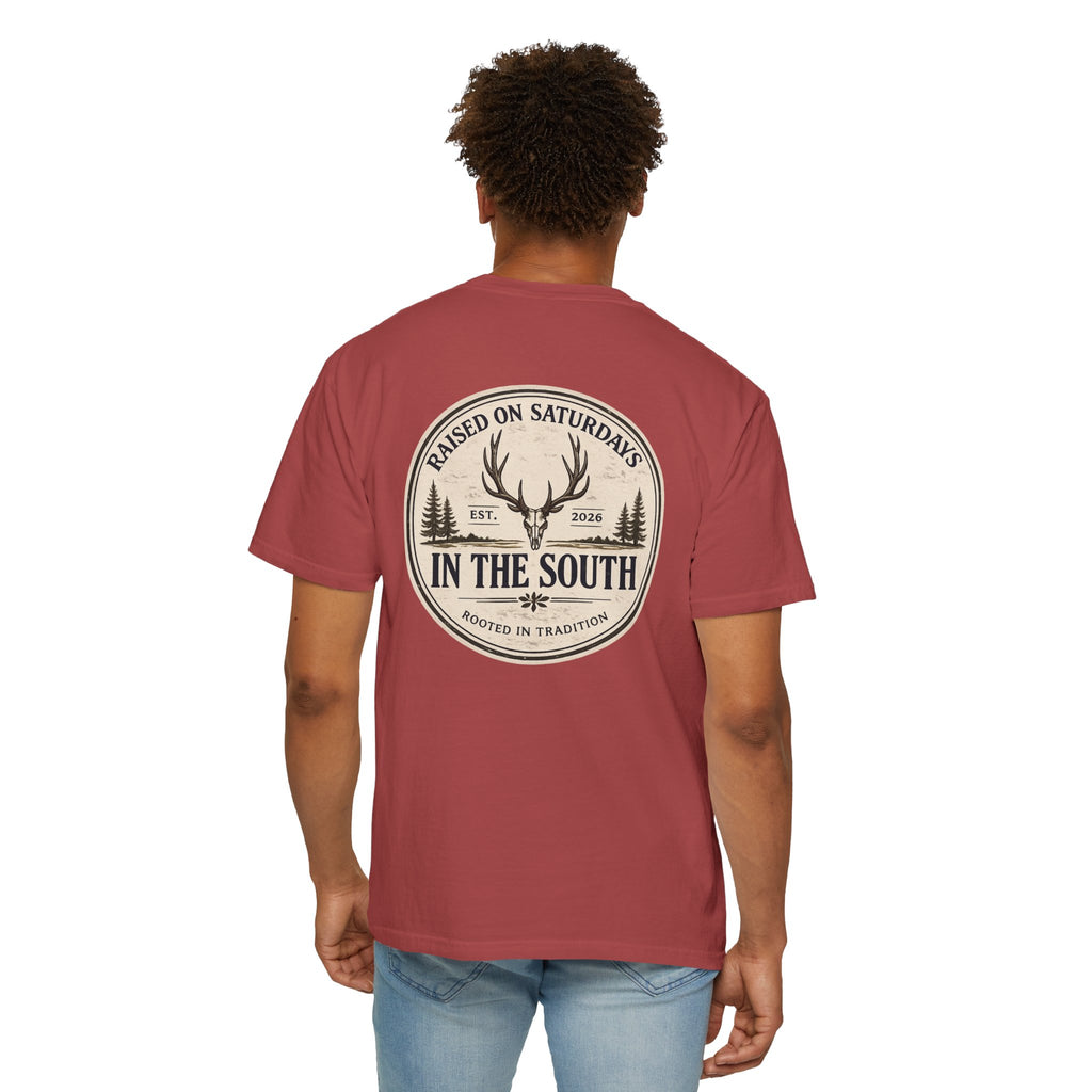 Raised On Saturdays In The South Classic T-Shirt — Deer Season