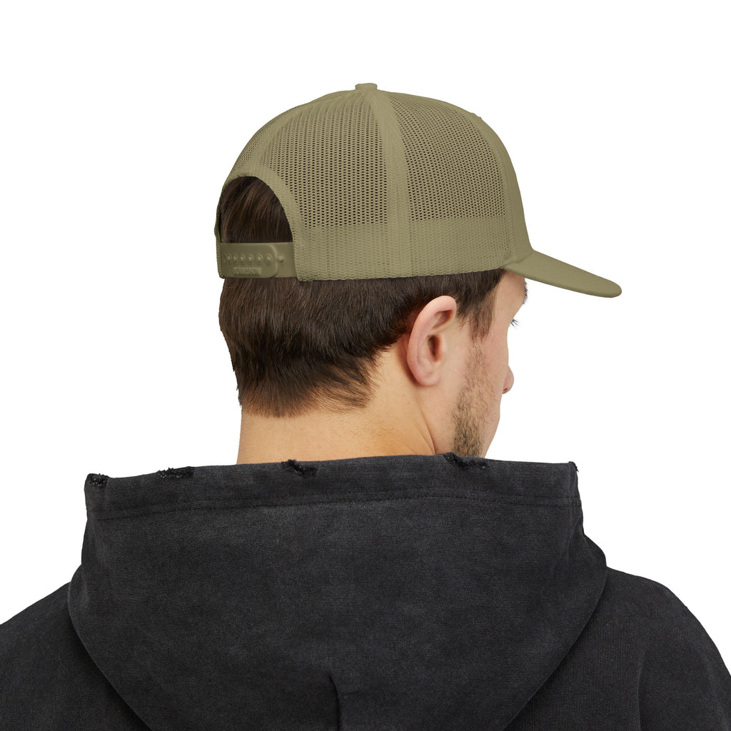 Snapback Trucker Cap — "Raised on Fishing"