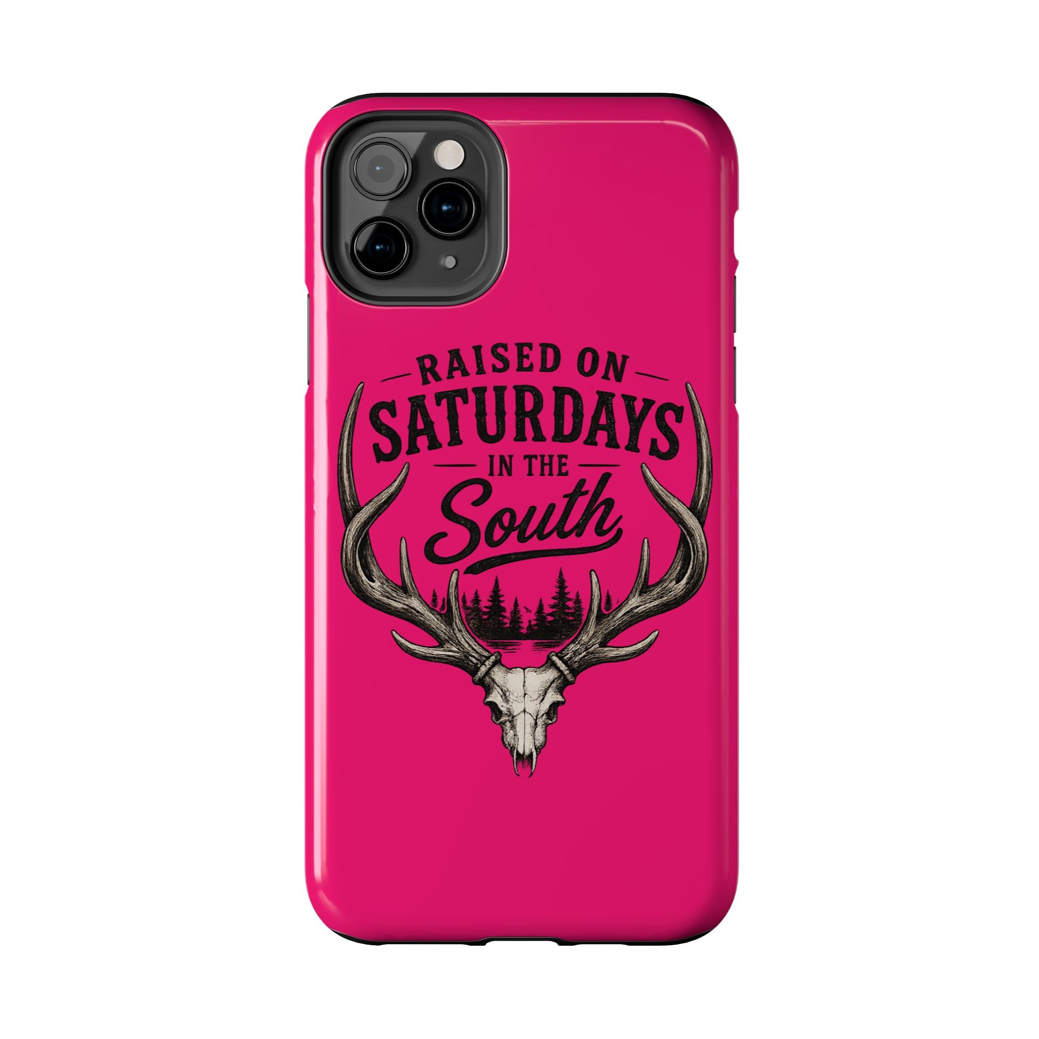 The Spreads Runs Deep In The Woods Phone Case-(pink)