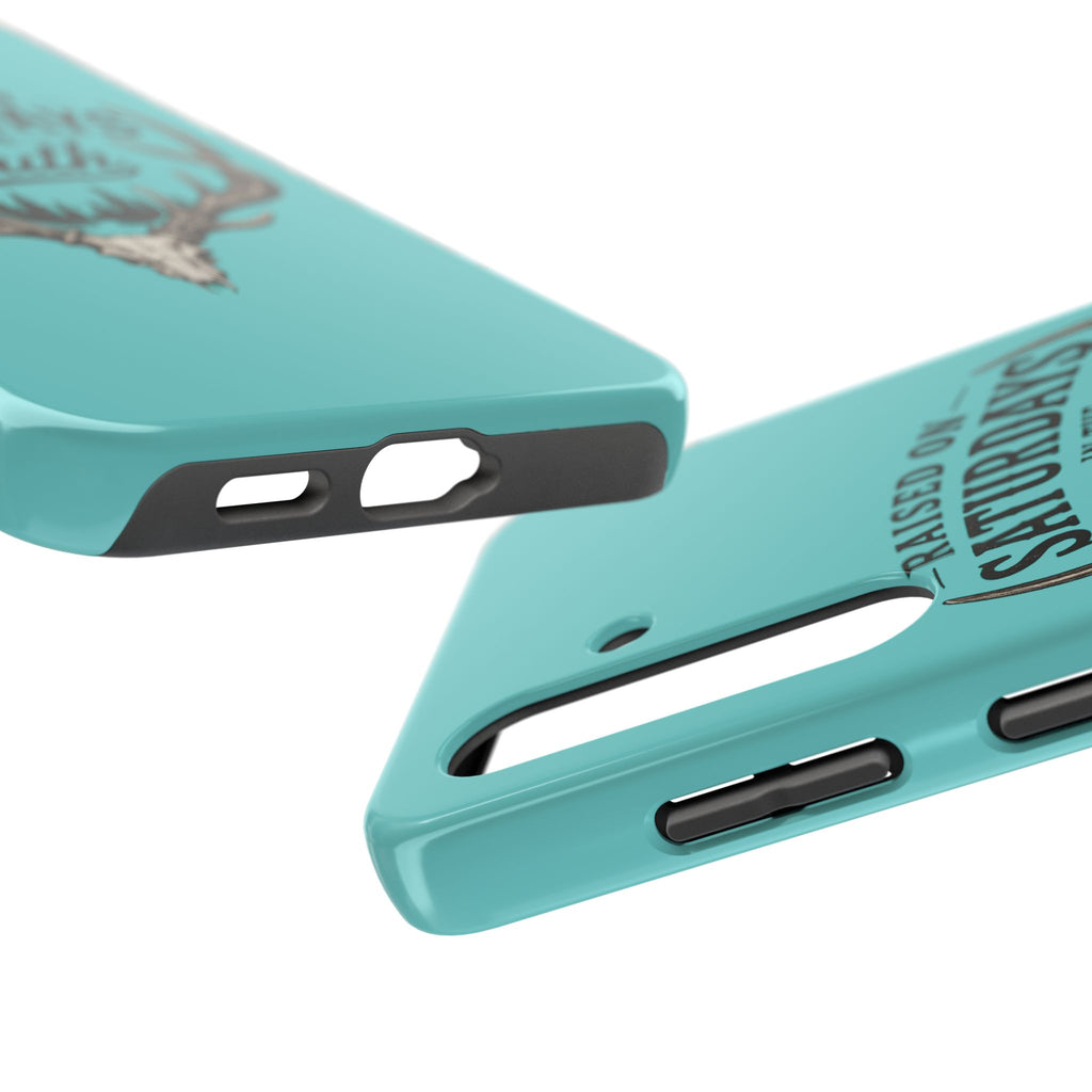 The Spreads Runs Deep In The Woods Phone Case-(blue)
