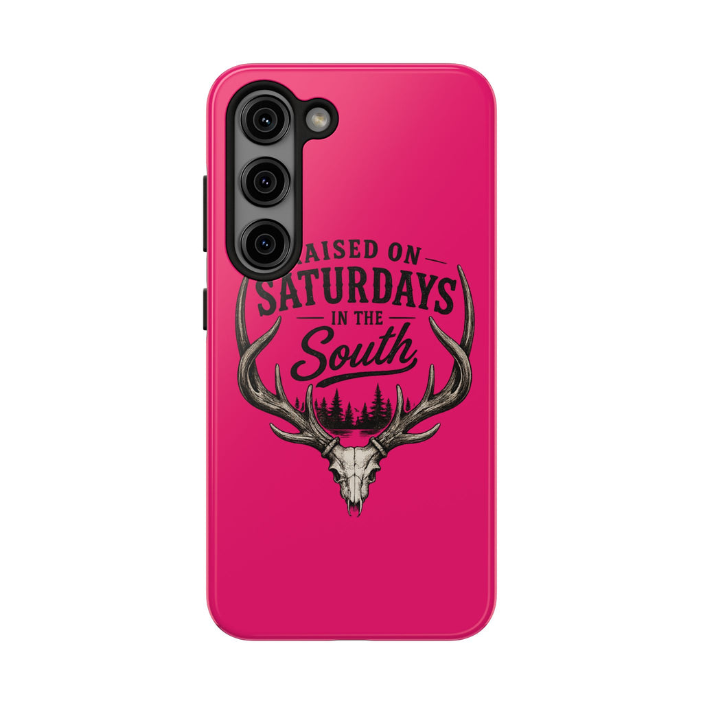 The Spreads Runs Deep In The Woods Phone Case-(pink)