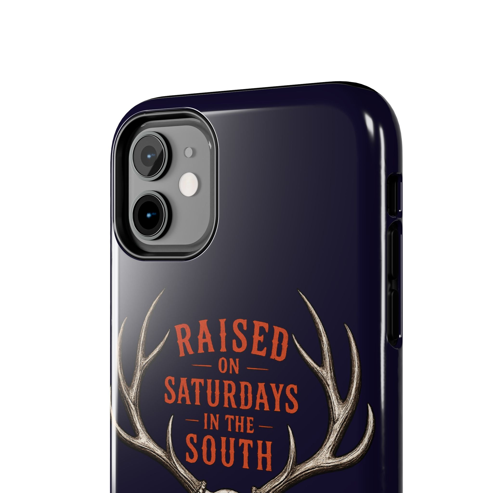 The Spreads Runs Deep In The Woods Phone Case-(blue)