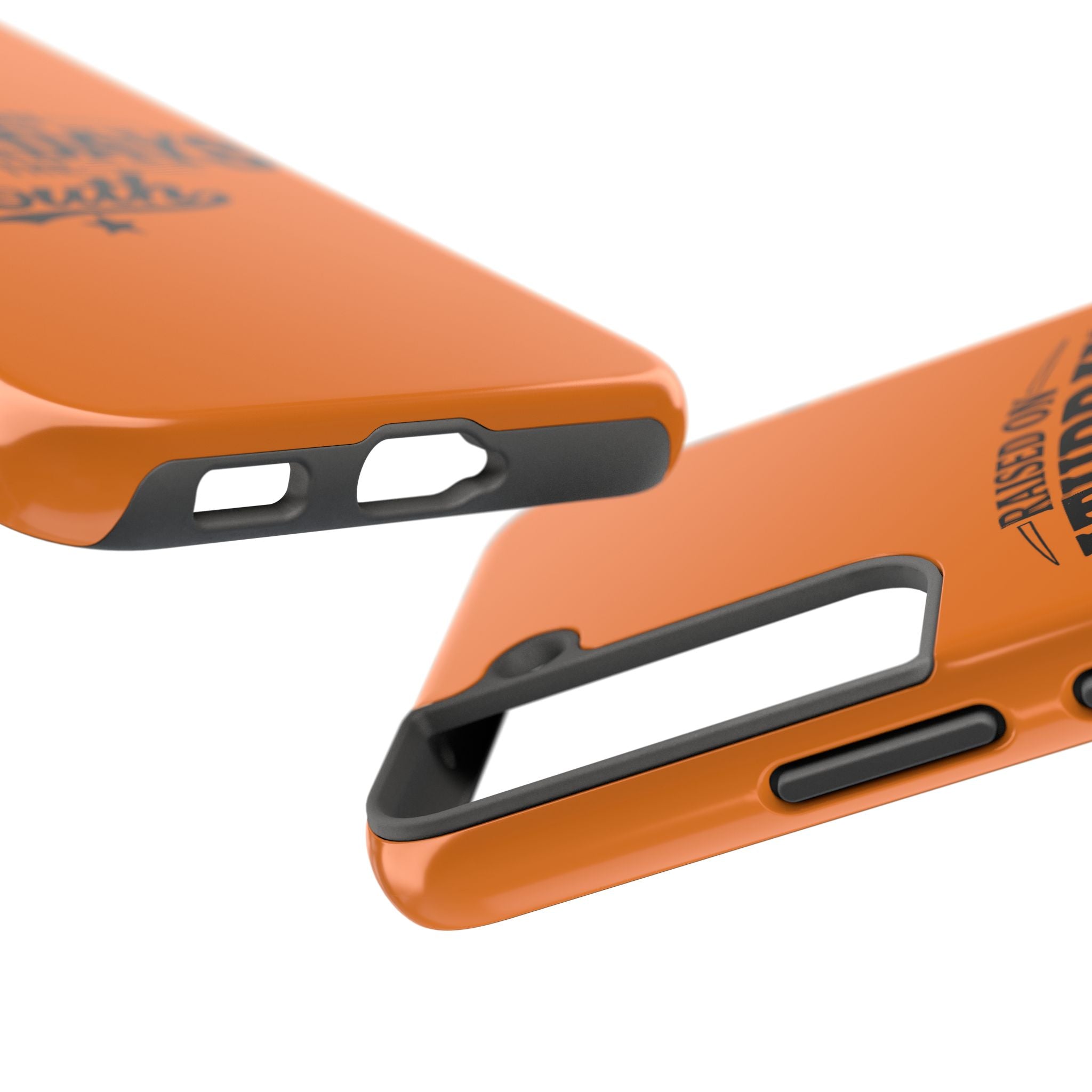 Raised On Saturdays In The South Phone Case-(orange)