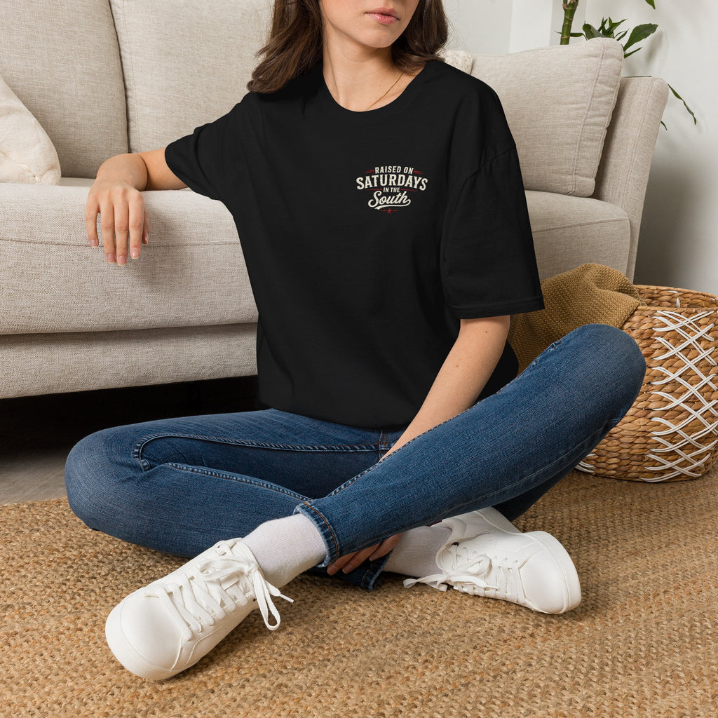 Raised On Saturdays In The South Vintage T-Shirt- Mud Park Saturdays