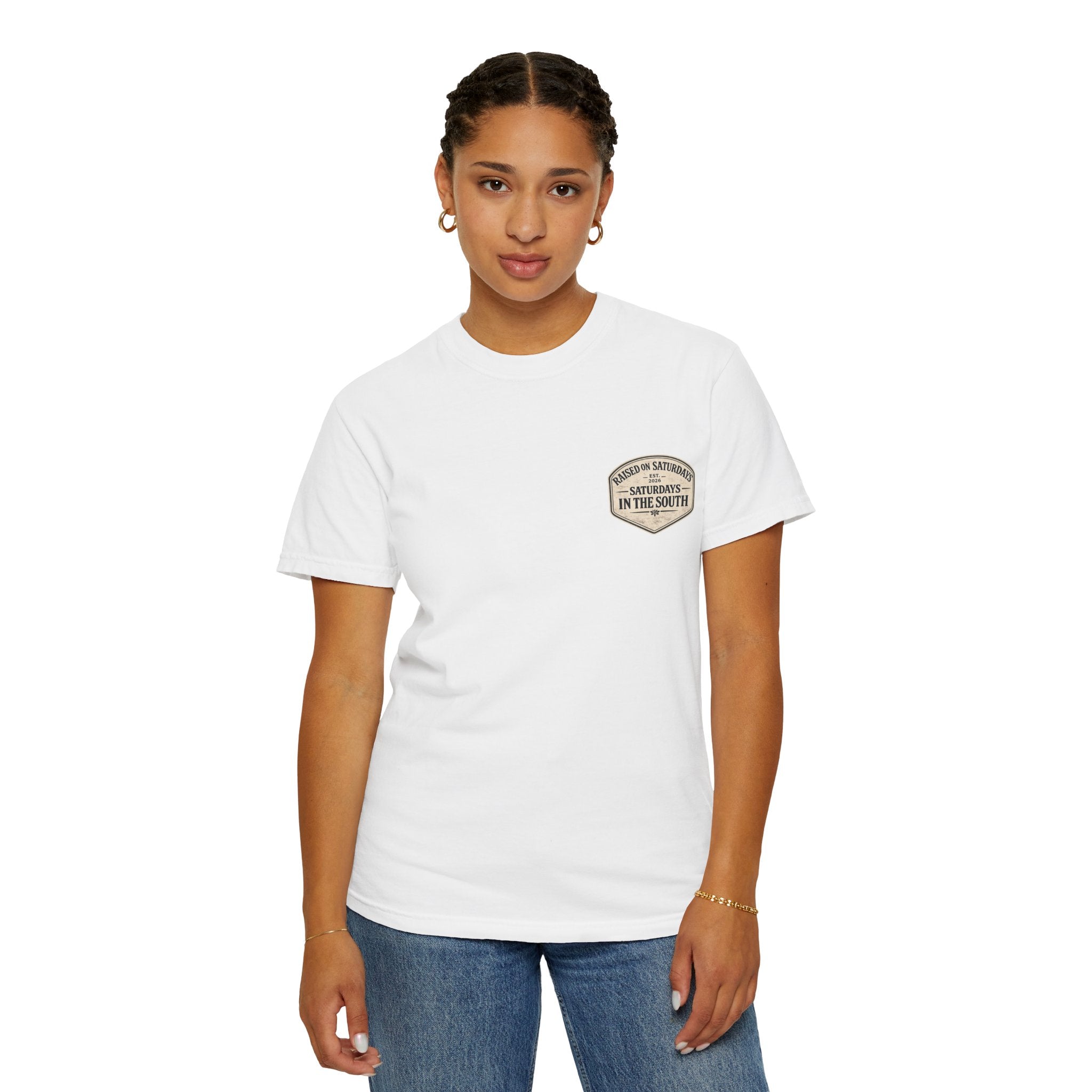 Raised On Saturdays In The South Classic T-Shirt - Duck Season