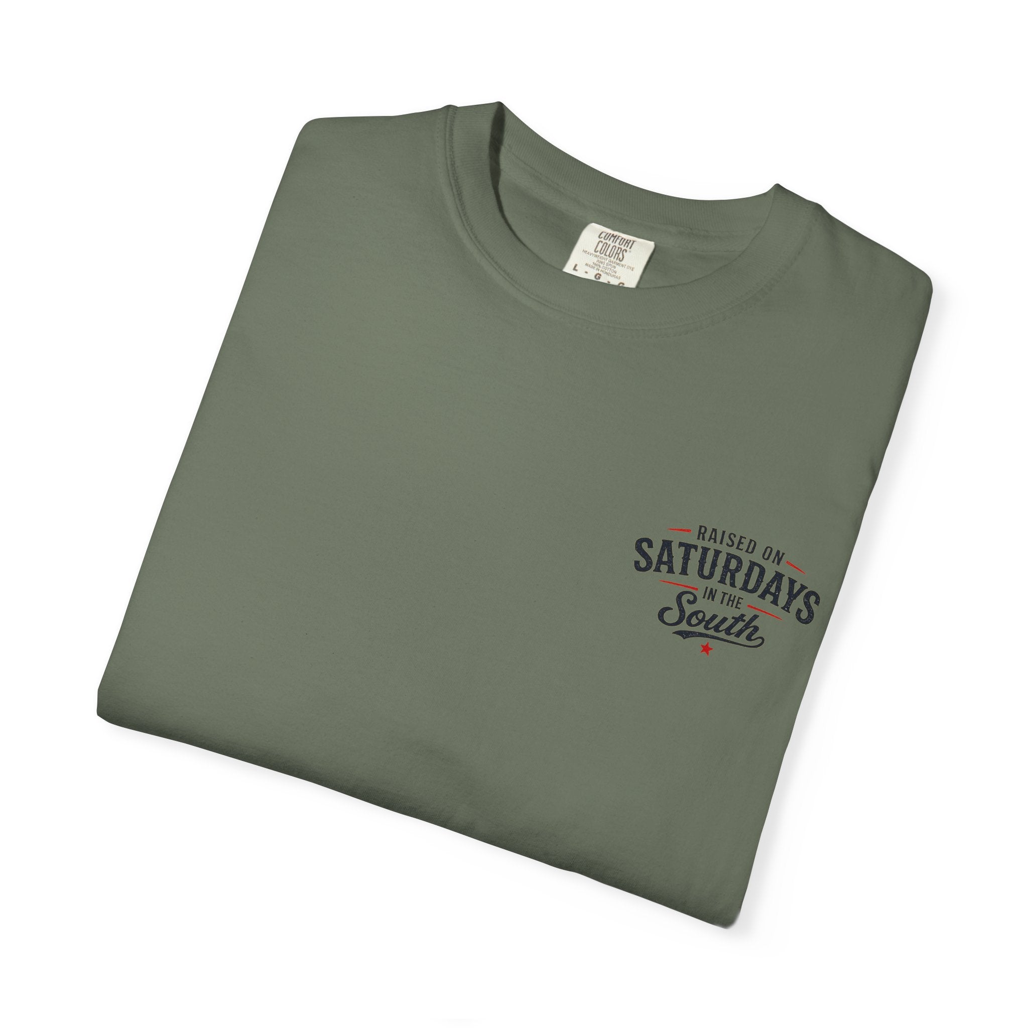 Raised On Saturdays In The South T-Shirt Boy Dad-"Daddy's Home"