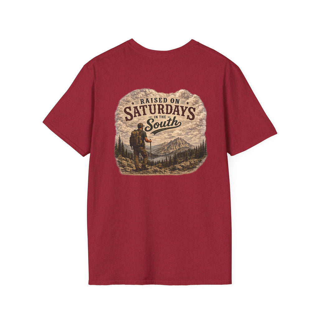 Raised On Saturdays In The South Vintage T-Shirt- Saturday Hikes Reaches New Heights