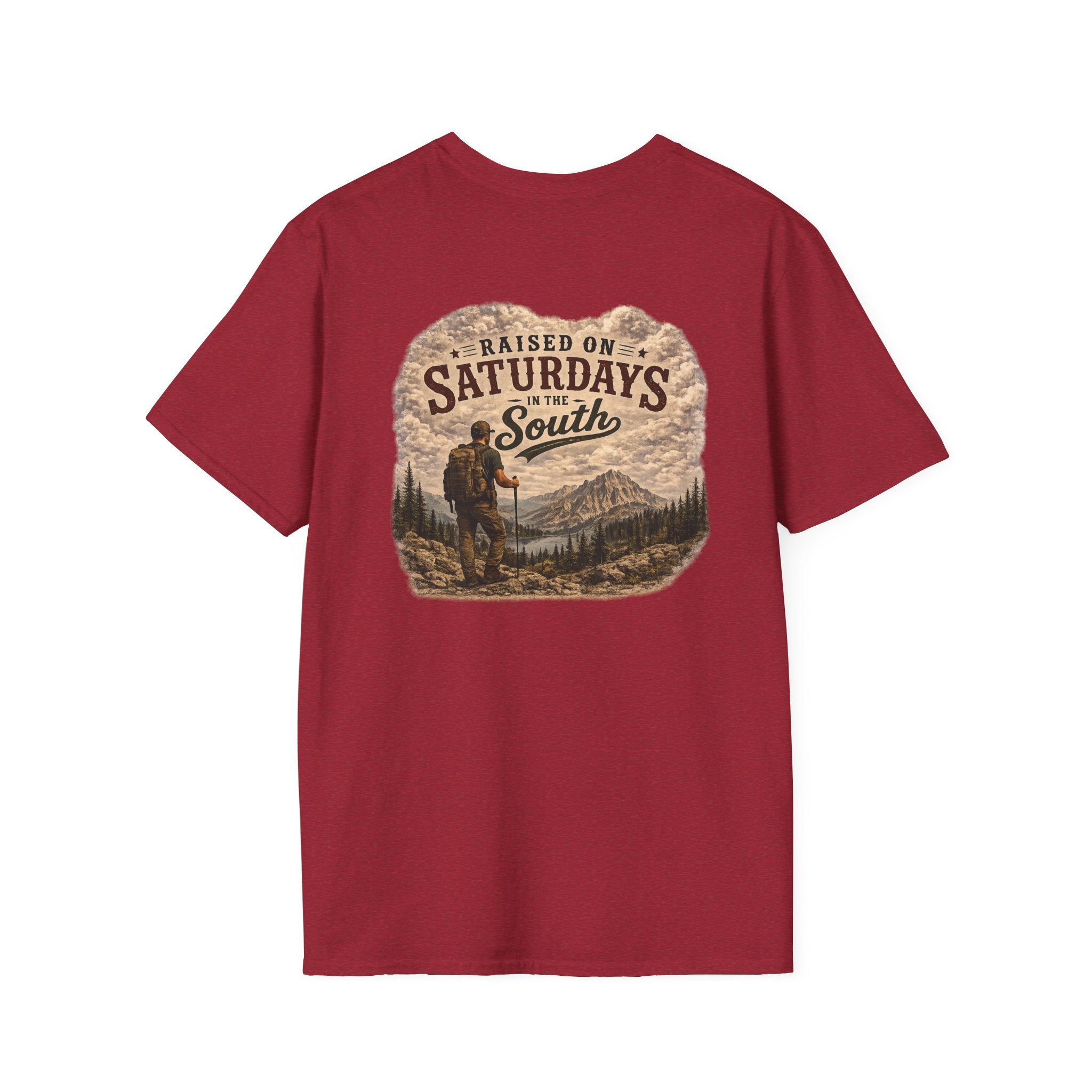 Raised On Saturdays In The South Vintage T-Shirt- Saturday Hikes Reaches New Heights