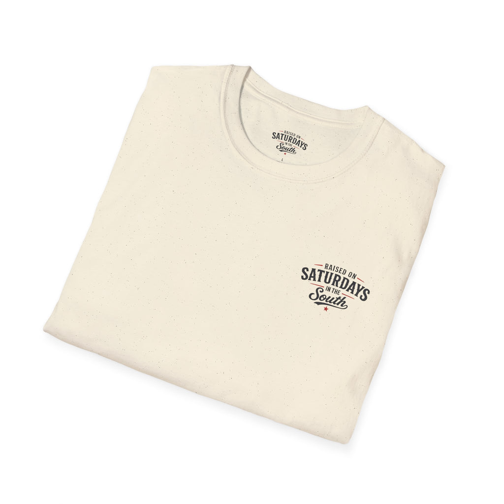Raised On Saturdays In The South Vintage T-Shirt-Girl Dad Fishing Buddy-Father's Day Collection
