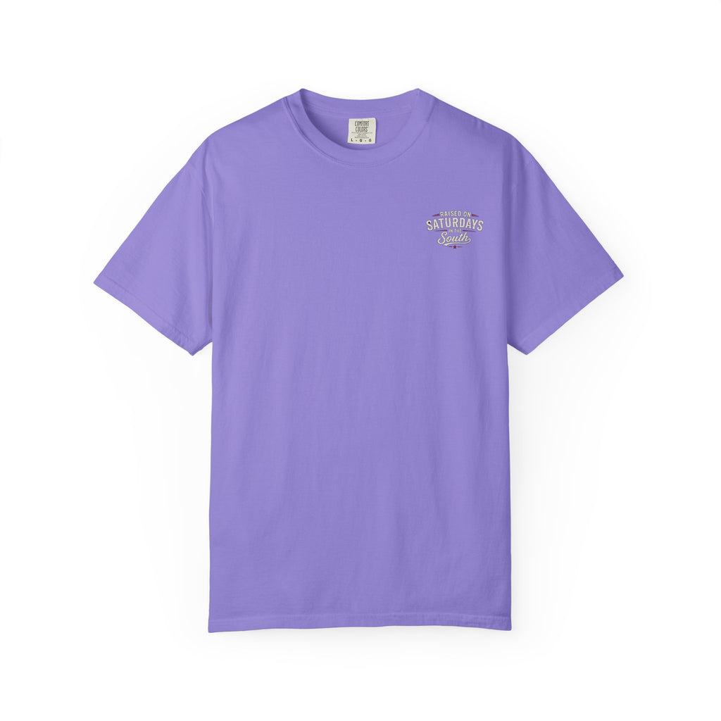 Raised On Saturdays In The South T-Shirt — Relaxing Saturday Morning In The Mountains