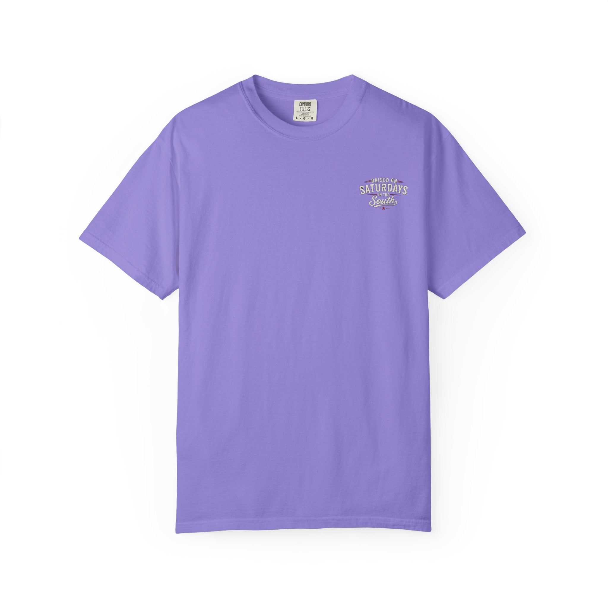 Raised On Saturdays In The South T-Shirt — Relaxing Saturday Morning In The Mountains