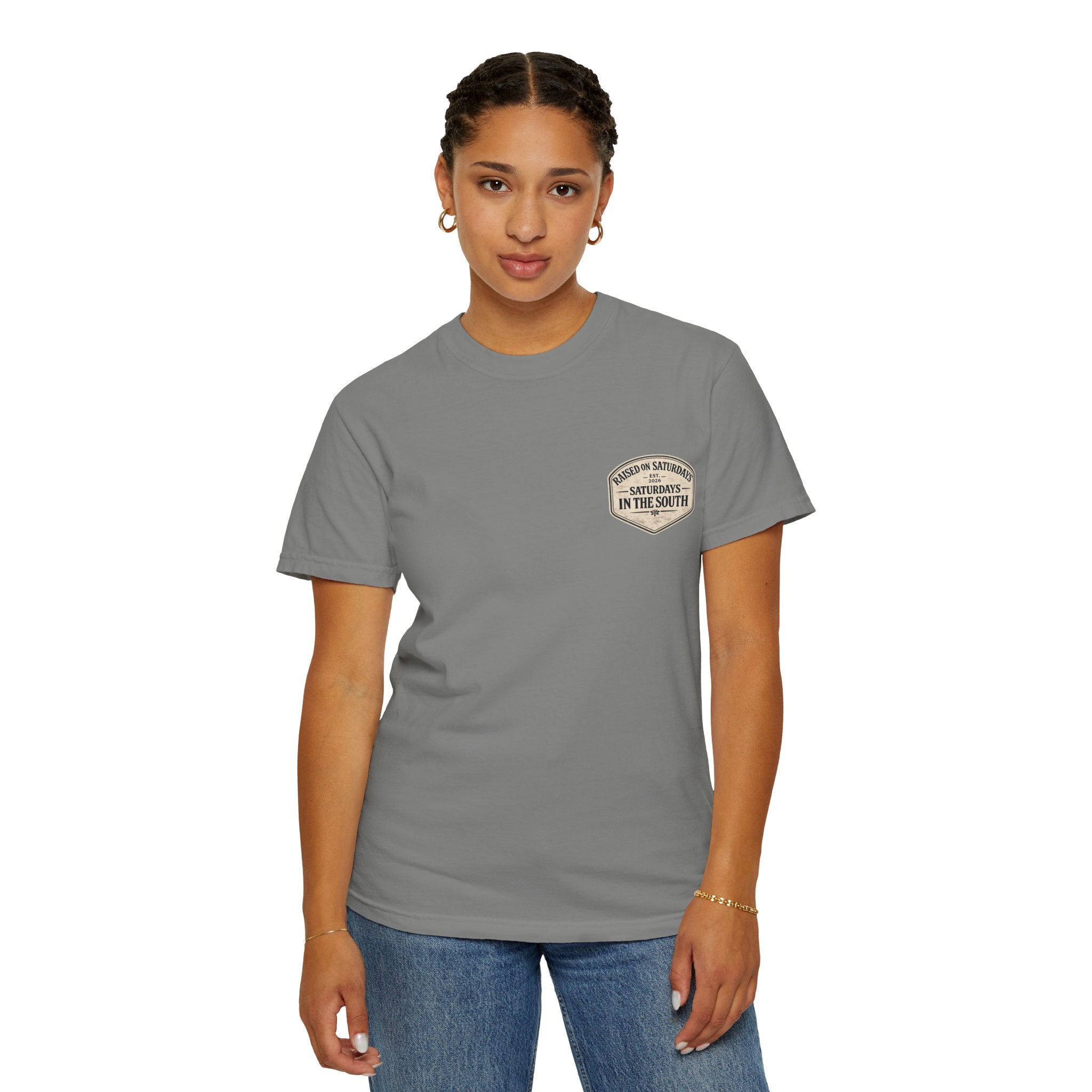Raised On Saturdays In The South Classic T-Shirt - Duck Season