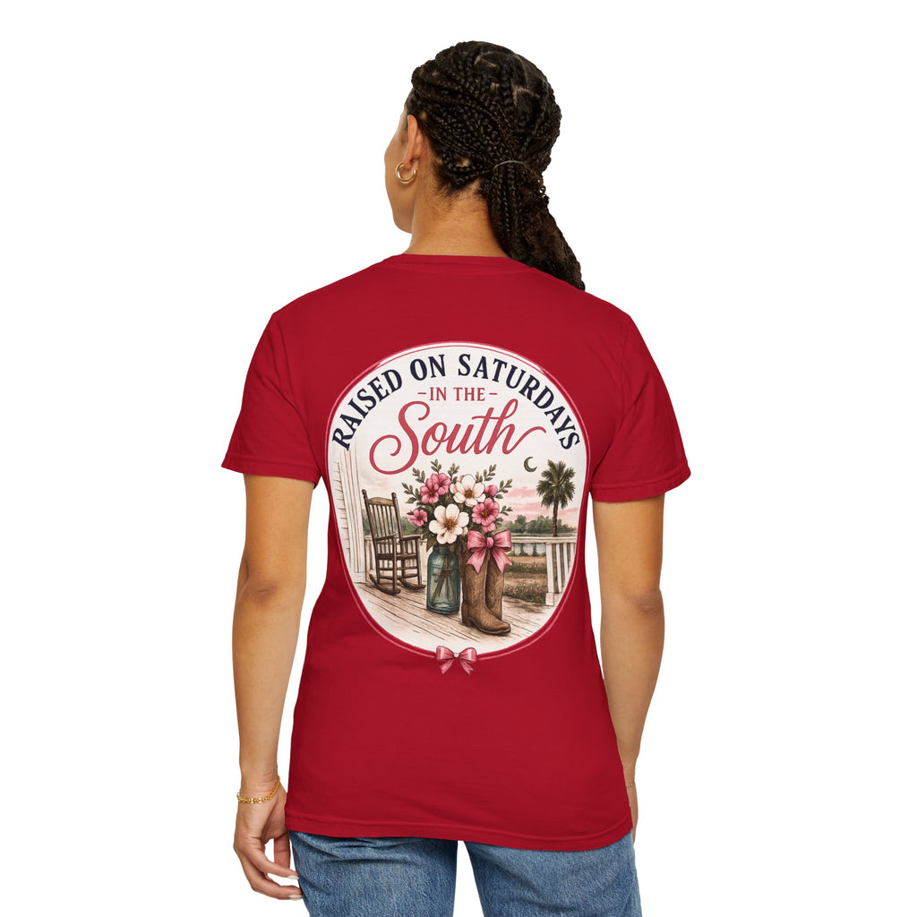 Raised On Saturdays In The South T-shirt