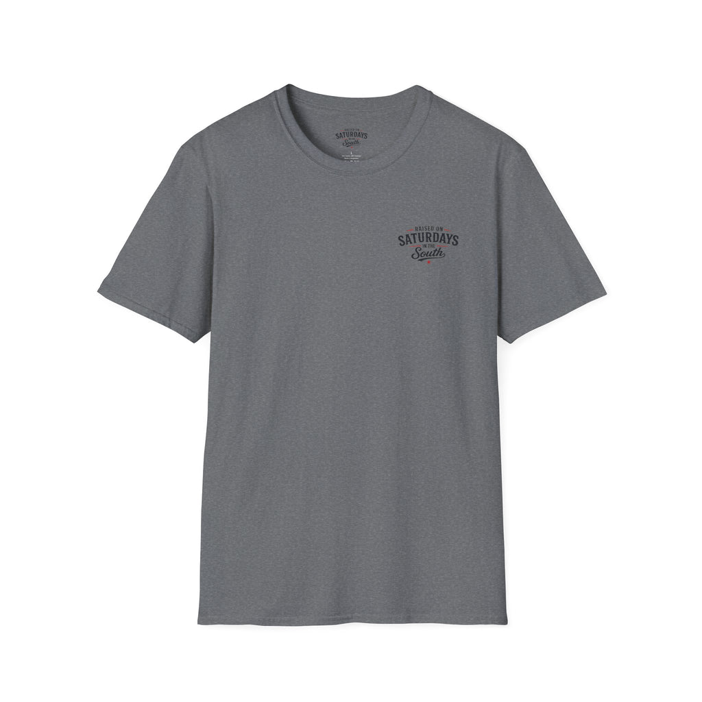 Raised On Saturdays In The South Vintage T-Shirt-Girl Dad Fishing Buddy-Father's Day Collection
