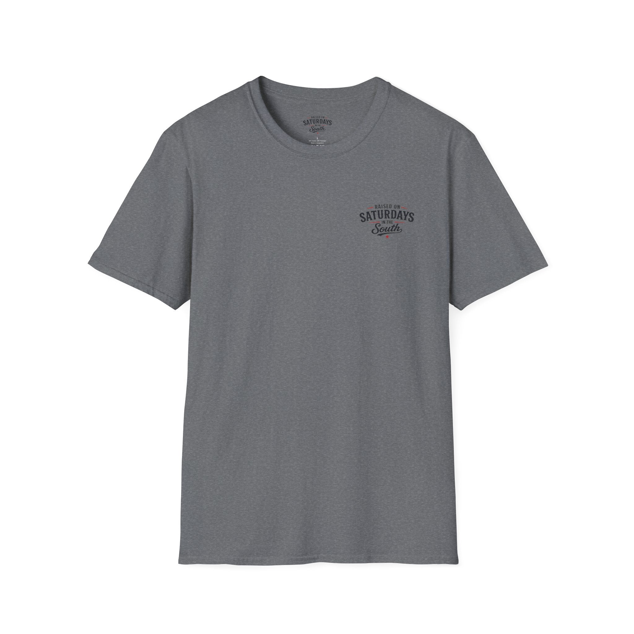 Raised On Saturdays In The South Vintage T-Shirt-Girl Dad Fishing Buddy-Father's Day Collection