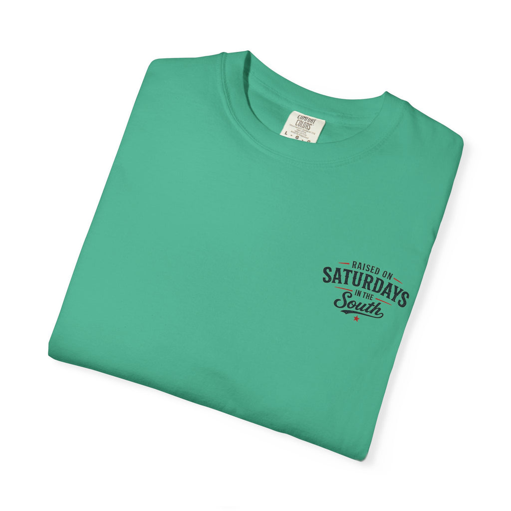 Raised On Saturdays In The South T-Shirt — Saturdays Are Made For Fishin