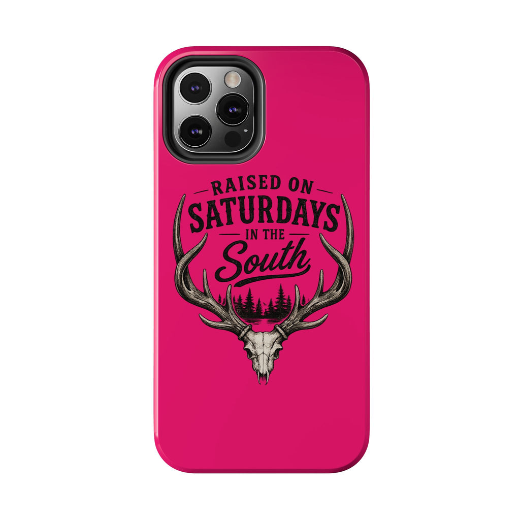 The Spreads Runs Deep In The Woods Phone Case-(pink)