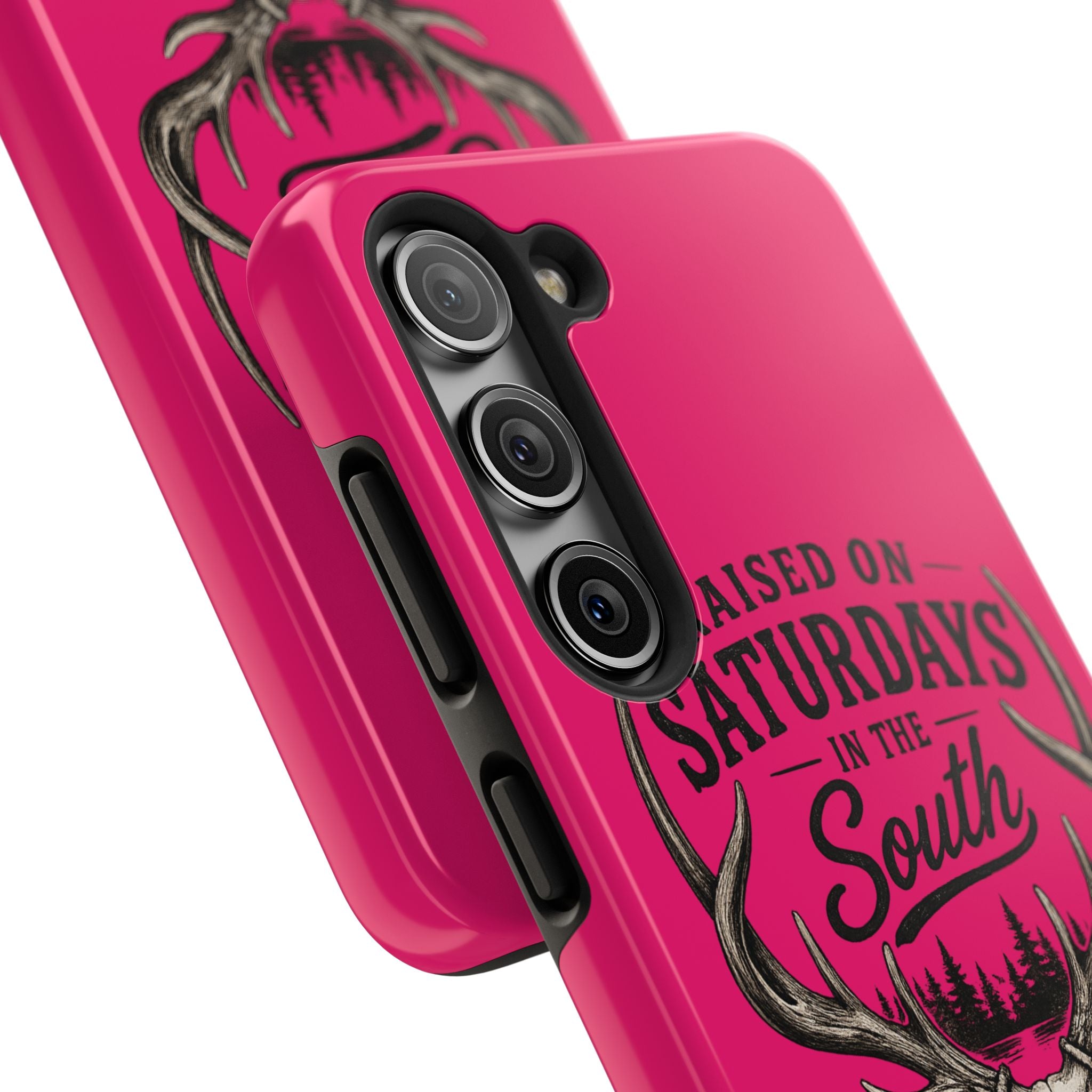 The Spreads Runs Deep In The Woods Phone Case-(pink)