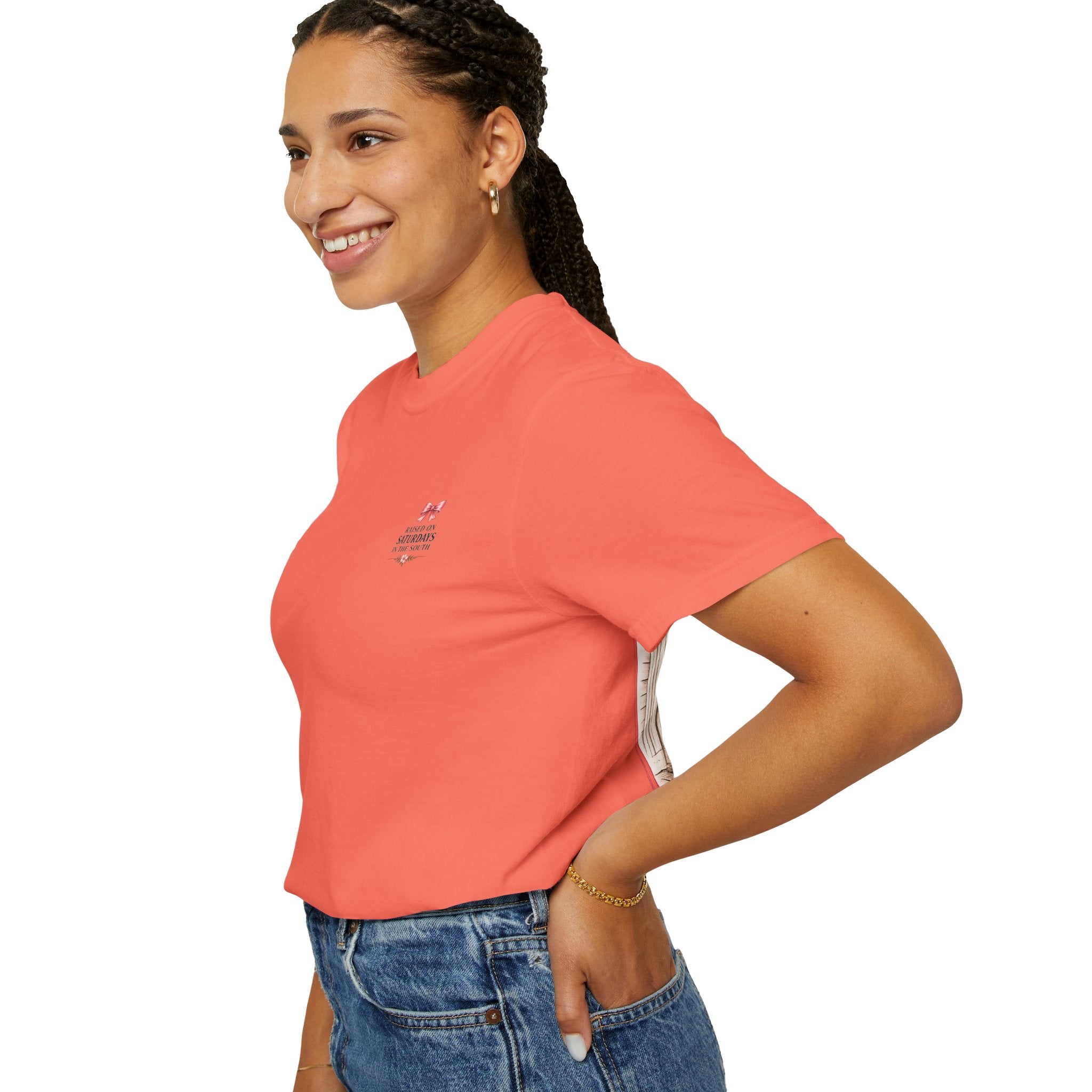 Raised On Saturdays In The South T-shirt