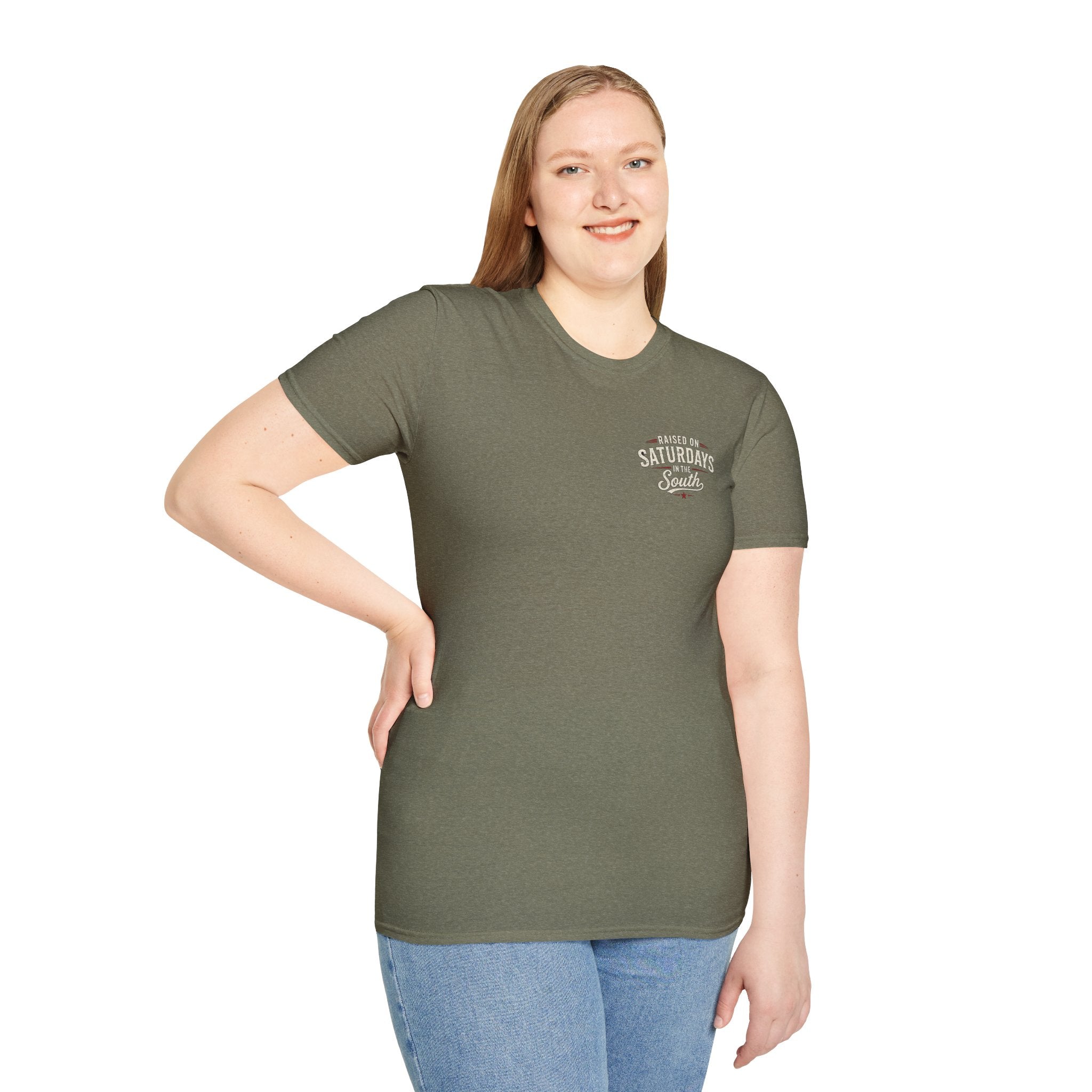 Raised On Saturdays In The South Vintage T-Shirt- Mud Park Saturdays