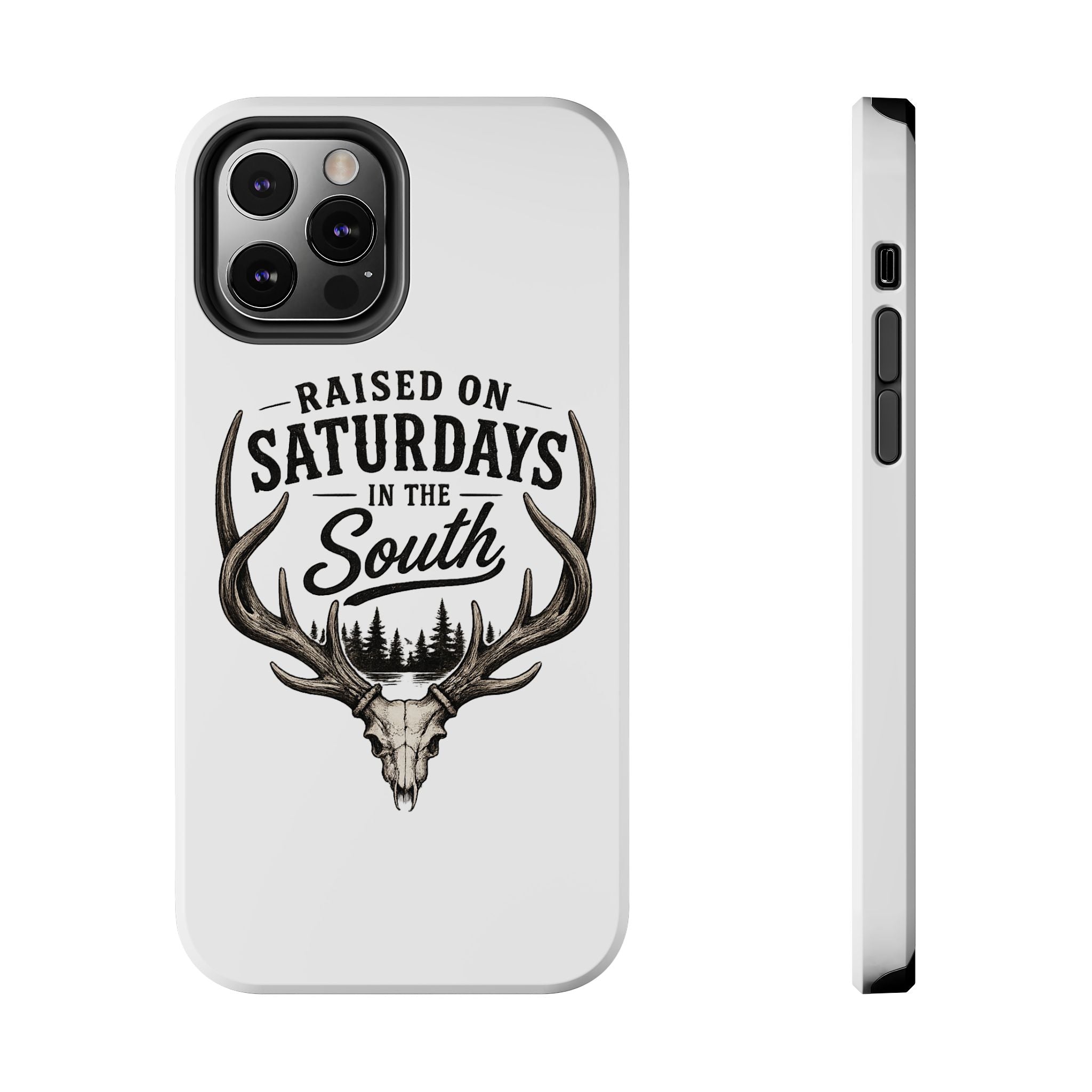 The Spreads Runs Deep In The Woods Phone Case-(white)
