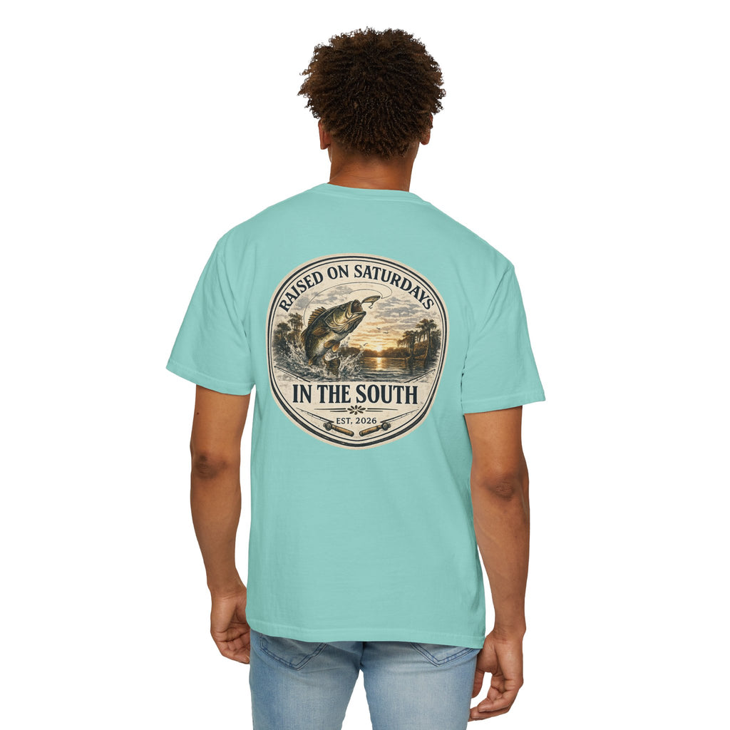 Raised On Saturdays In The South Classic T-Shirt- Fishin Season