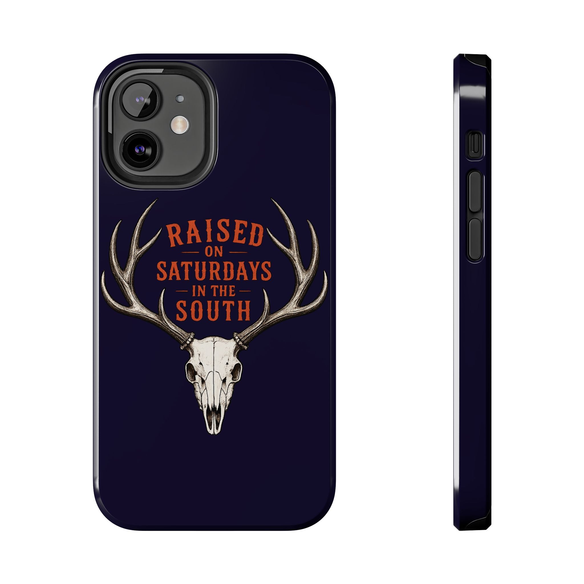 The Spreads Runs Deep In The Woods Phone Case-(blue)