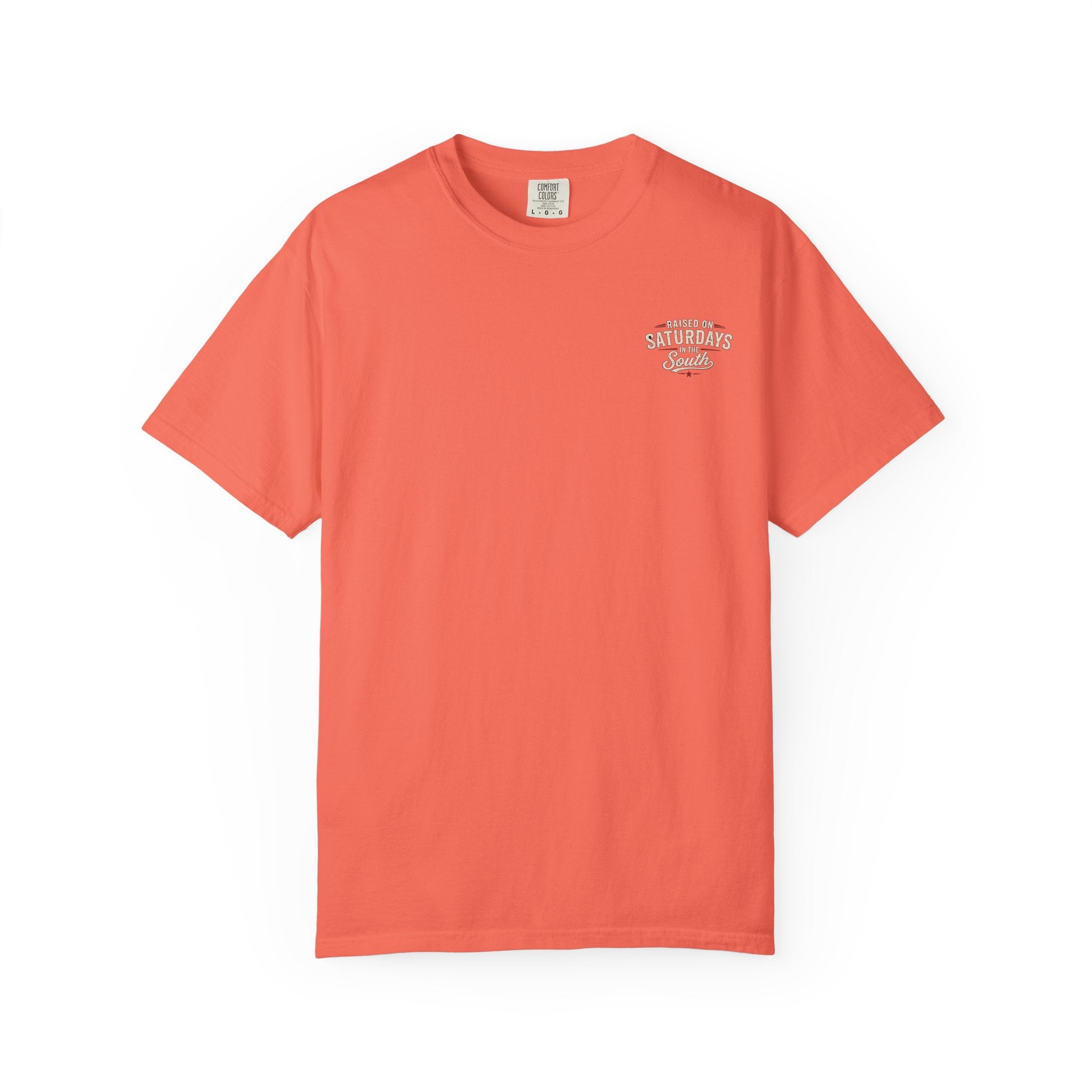 Raised On Saturdays In The South T-Shirt — Relaxing Saturday Morning In The Mountains