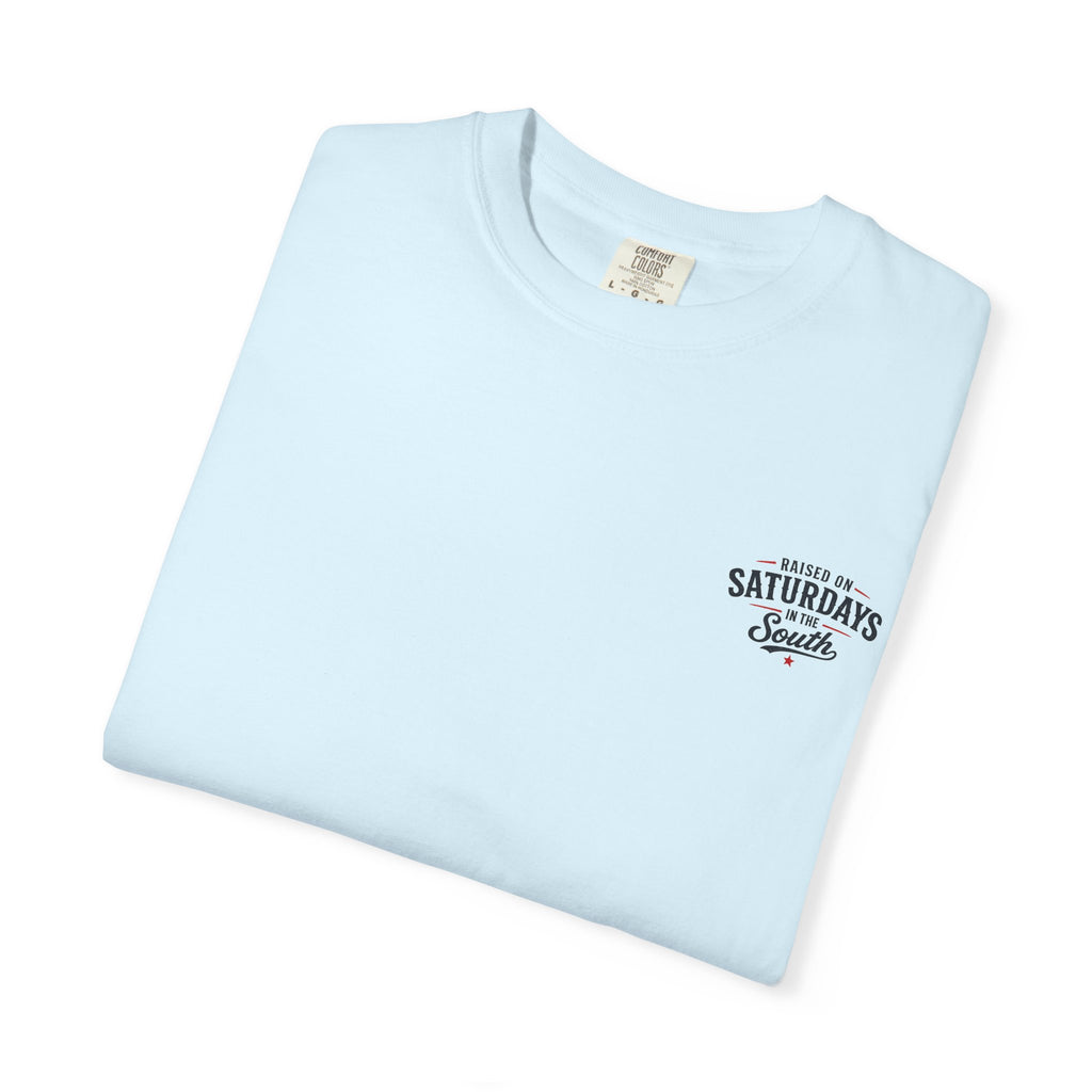 Raised On Saturdays In The South T-Shirt- 4th Of July lake Day