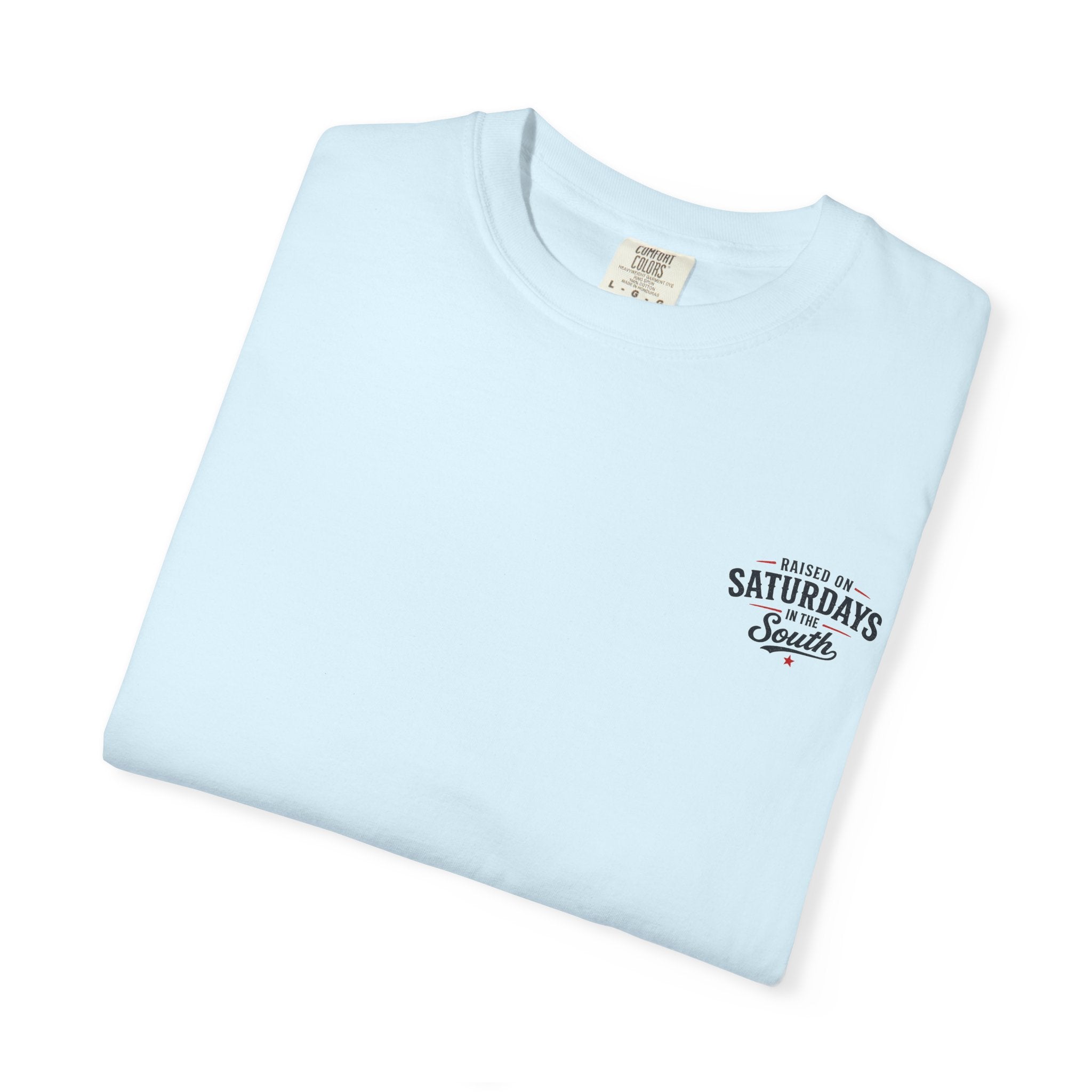 Raised On Saturdays In The South T-Shirt- 4th Of July lake Day