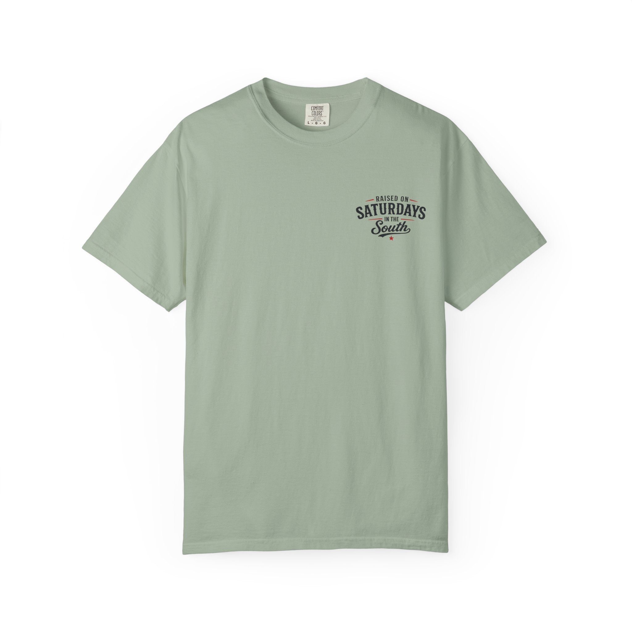 Raised On Saturdays In The South T-Shirt-Deep Sea Saturdays