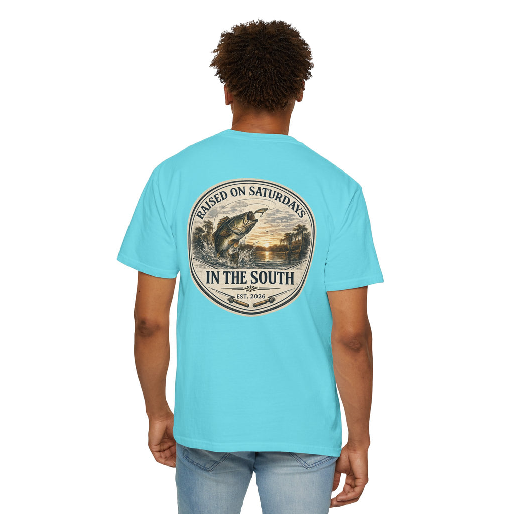 Raised On Saturdays In The South Classic T-Shirt- Fishin Season
