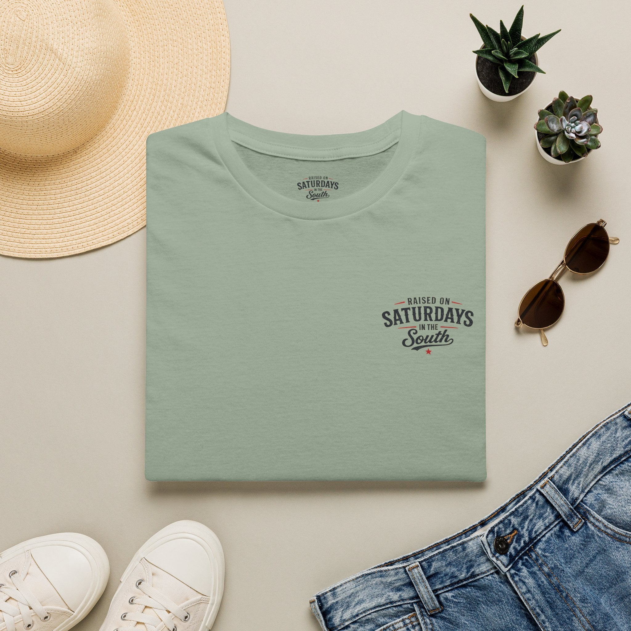 Raised On Saturdays In The South Vintage T-Shirt - Good Riding Buddies