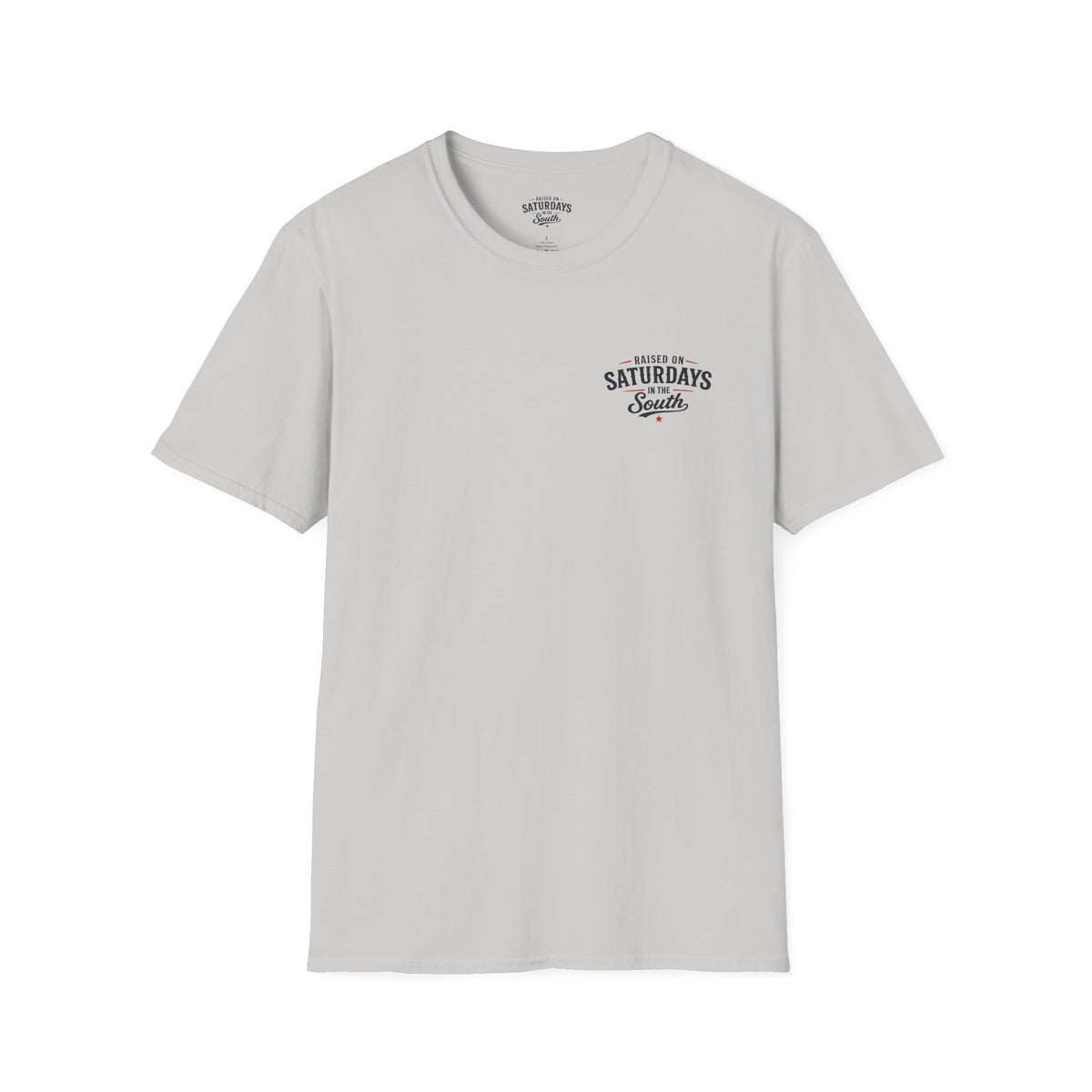 "Raised On Saturdays In The South" Vintage T-Shirt-Saturdays Are Made For Fishin