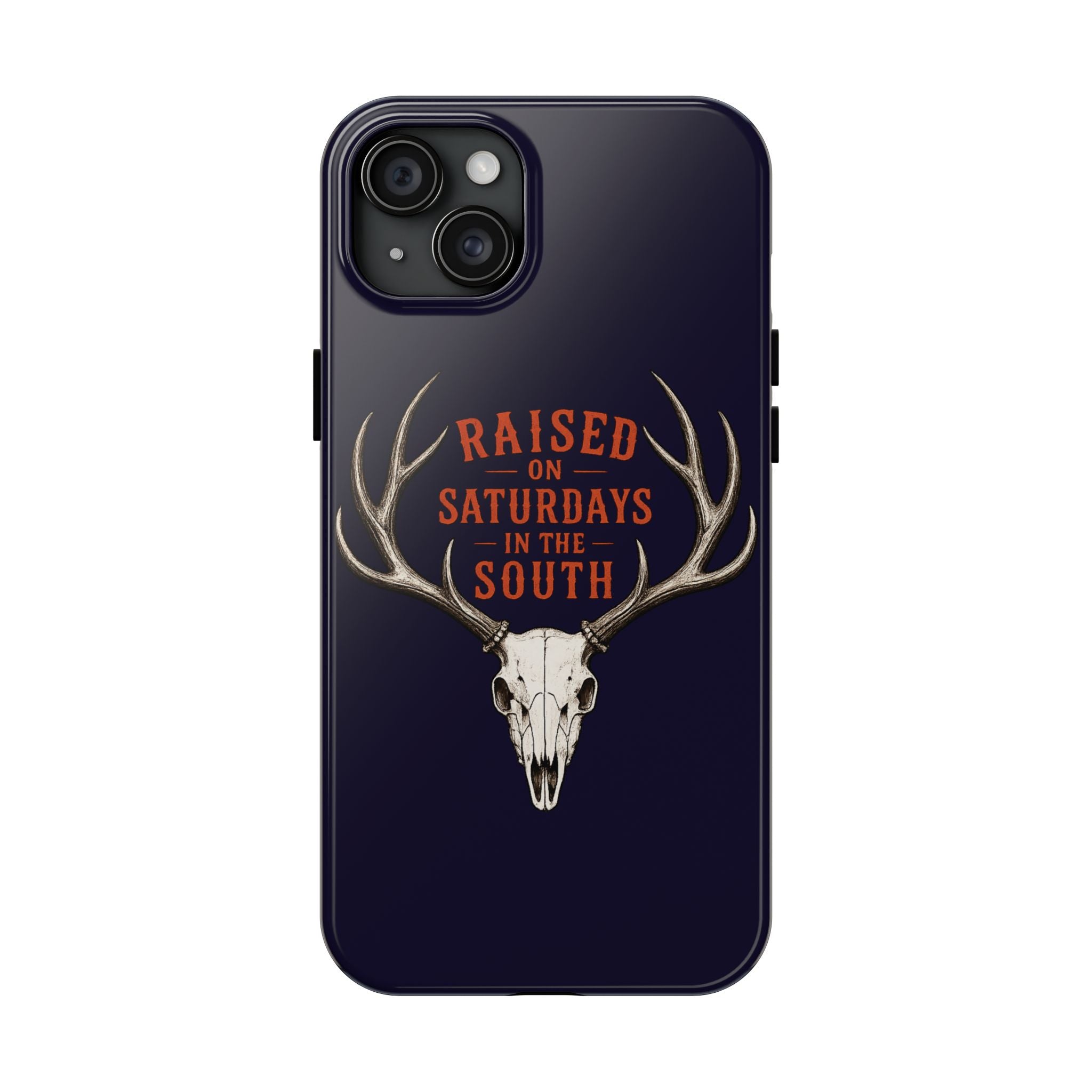 The Spreads Runs Deep In The Woods Phone Case-(blue)