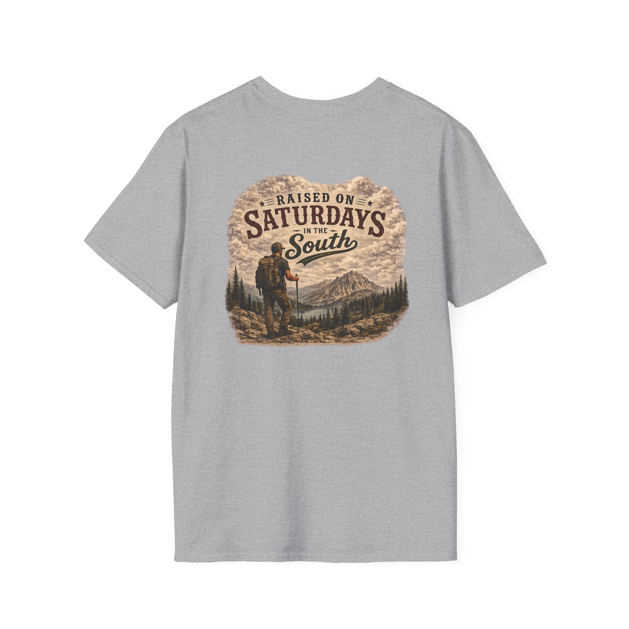 Raised On Saturdays In The South Vintage T-Shirt- Saturday Hikes Reaches New Heights