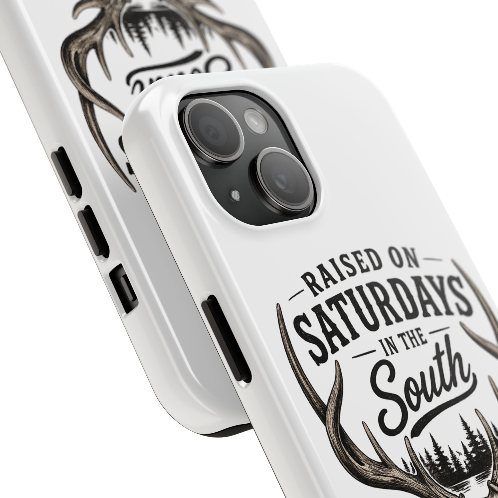 The Spreads Runs Deep In The Woods Phone Case-(white)