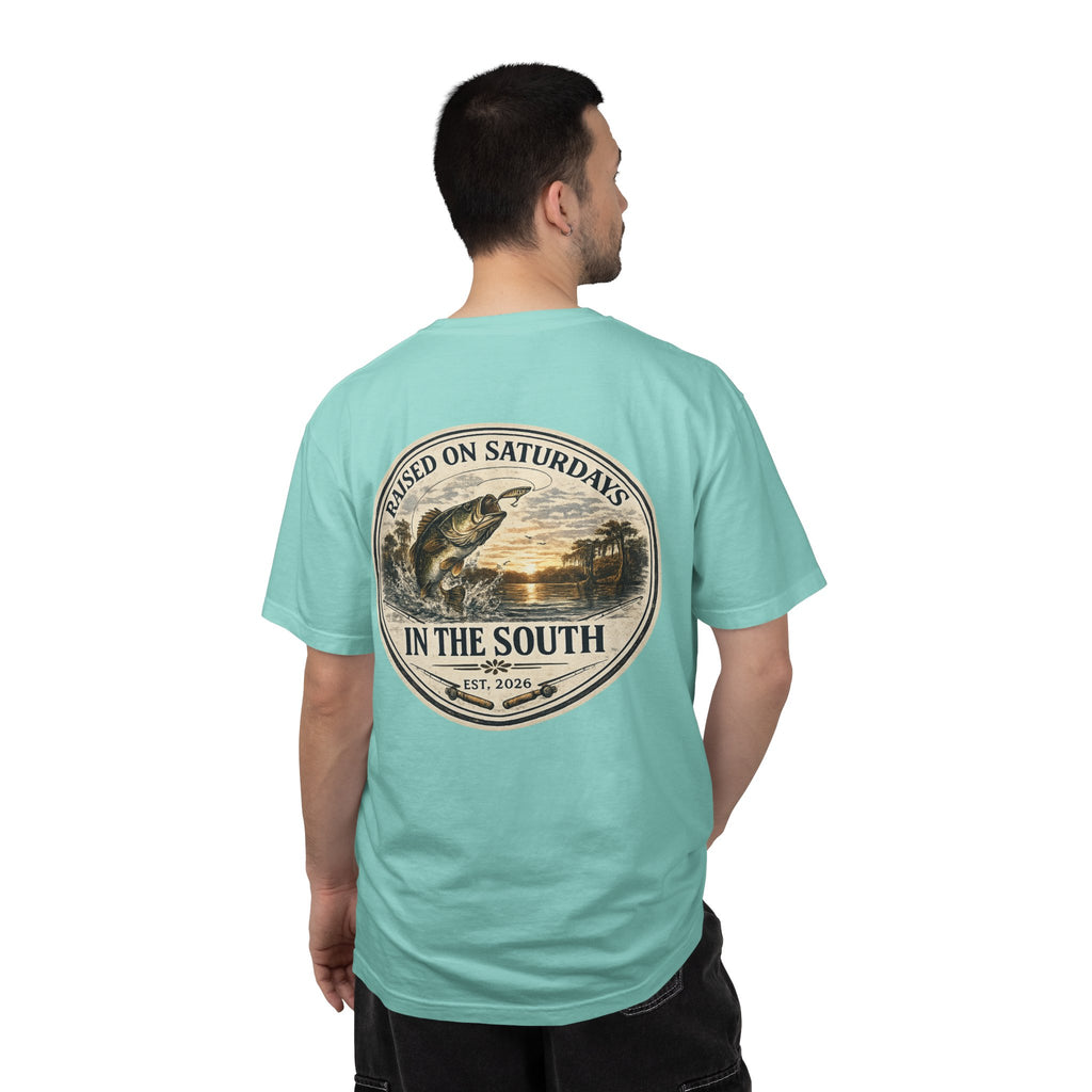Raised On Saturdays In The South Classic T-Shirt- Fishin Season