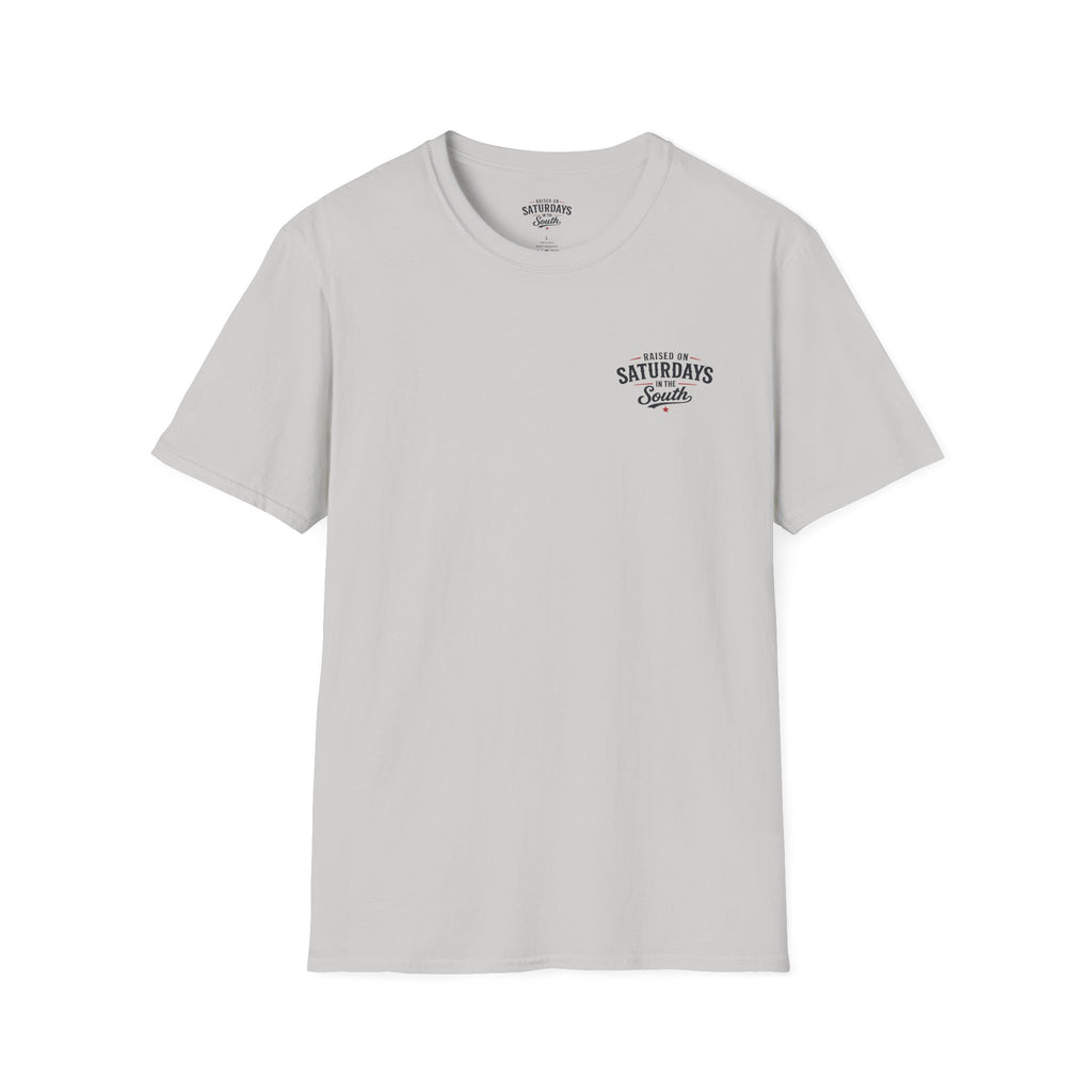 Raised On Saturdays In The South Vintage T-Shirt-Girl Dad Hunting Buddies